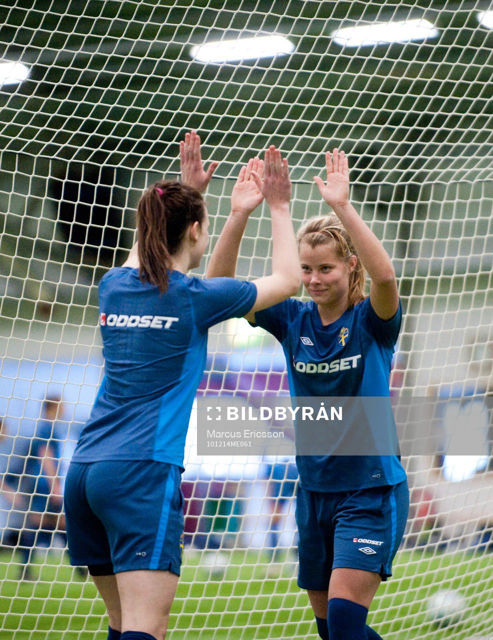 Utbildning på Bosön. Kajsa Nordmark och Madeleine Stegius