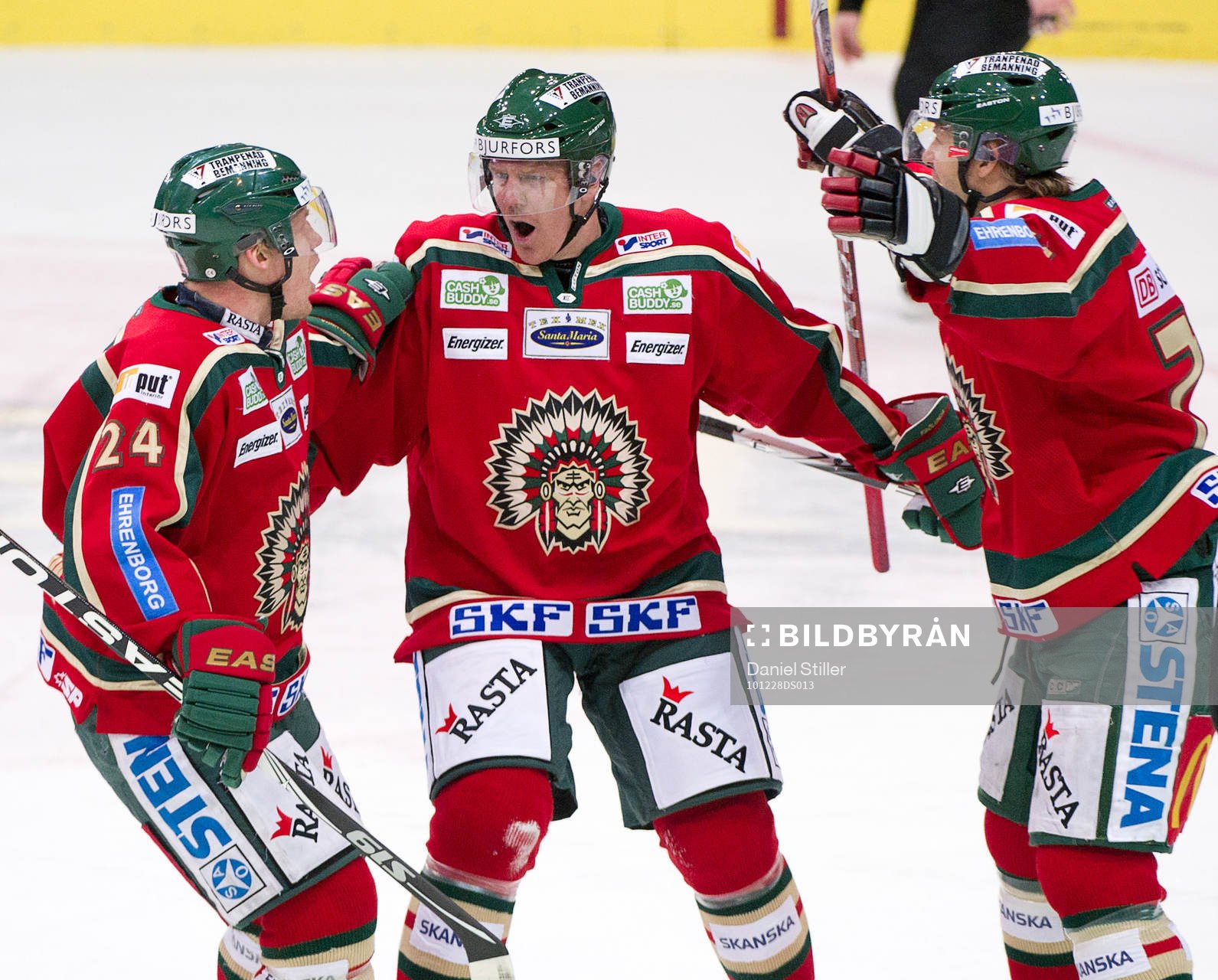 Jesper Mattsson, Niklas Andersson, Tomi Kallio, Frölunda