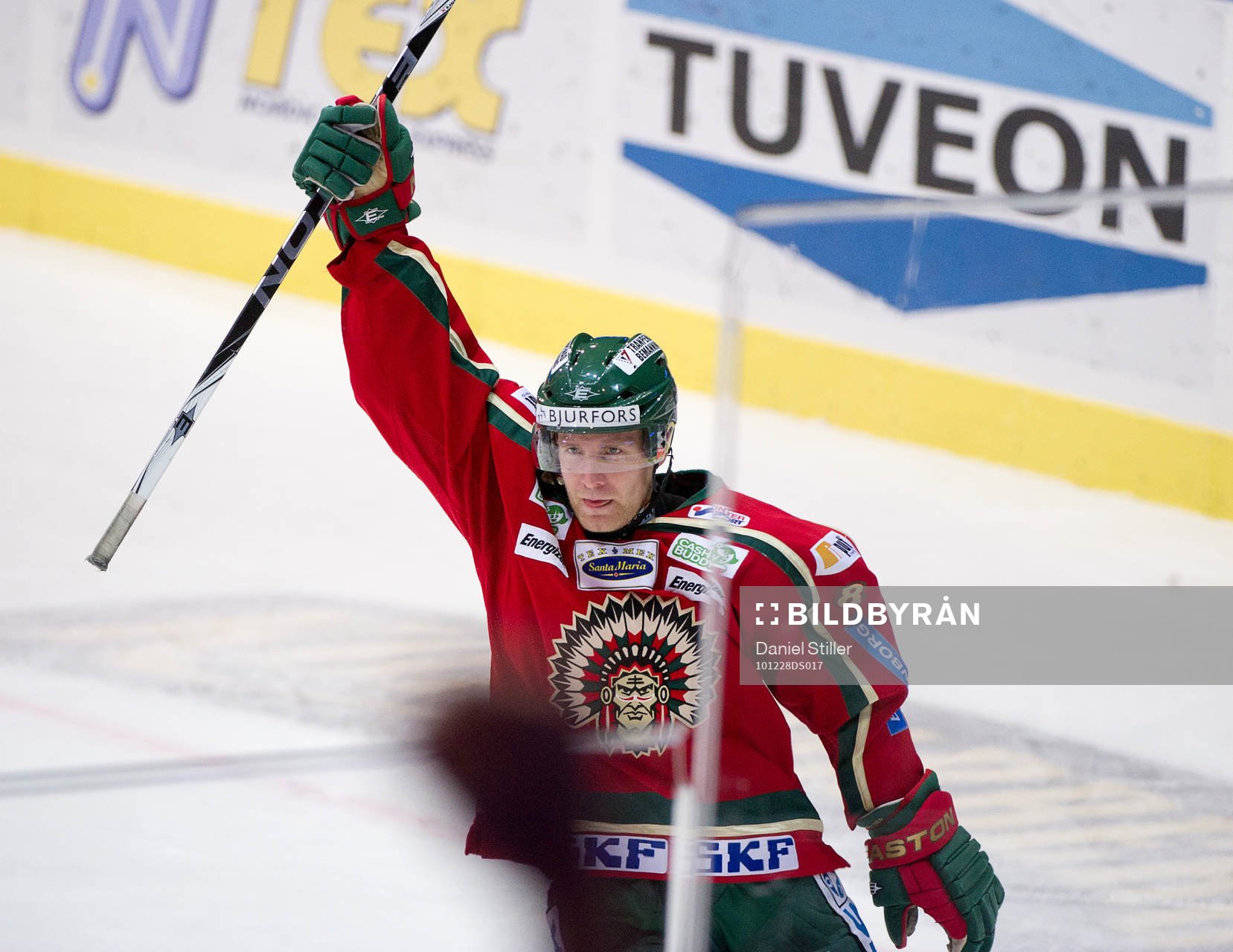 Ville Mäntymaa, Frölunda, gör 2-1, jubel