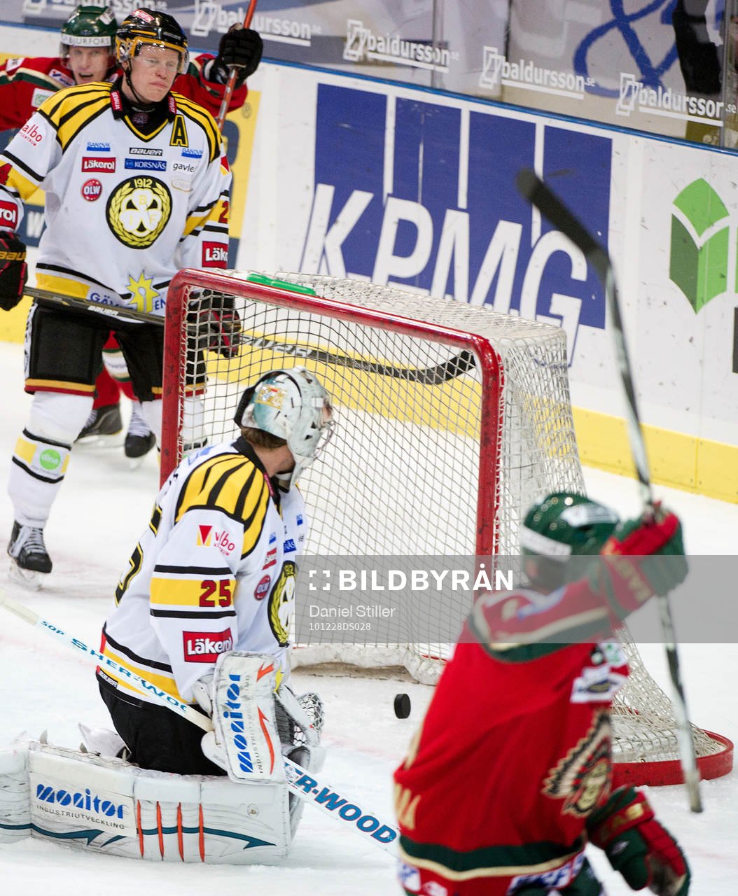 Ville Mäntymaa, Frölunda, gör 2-1, jubel