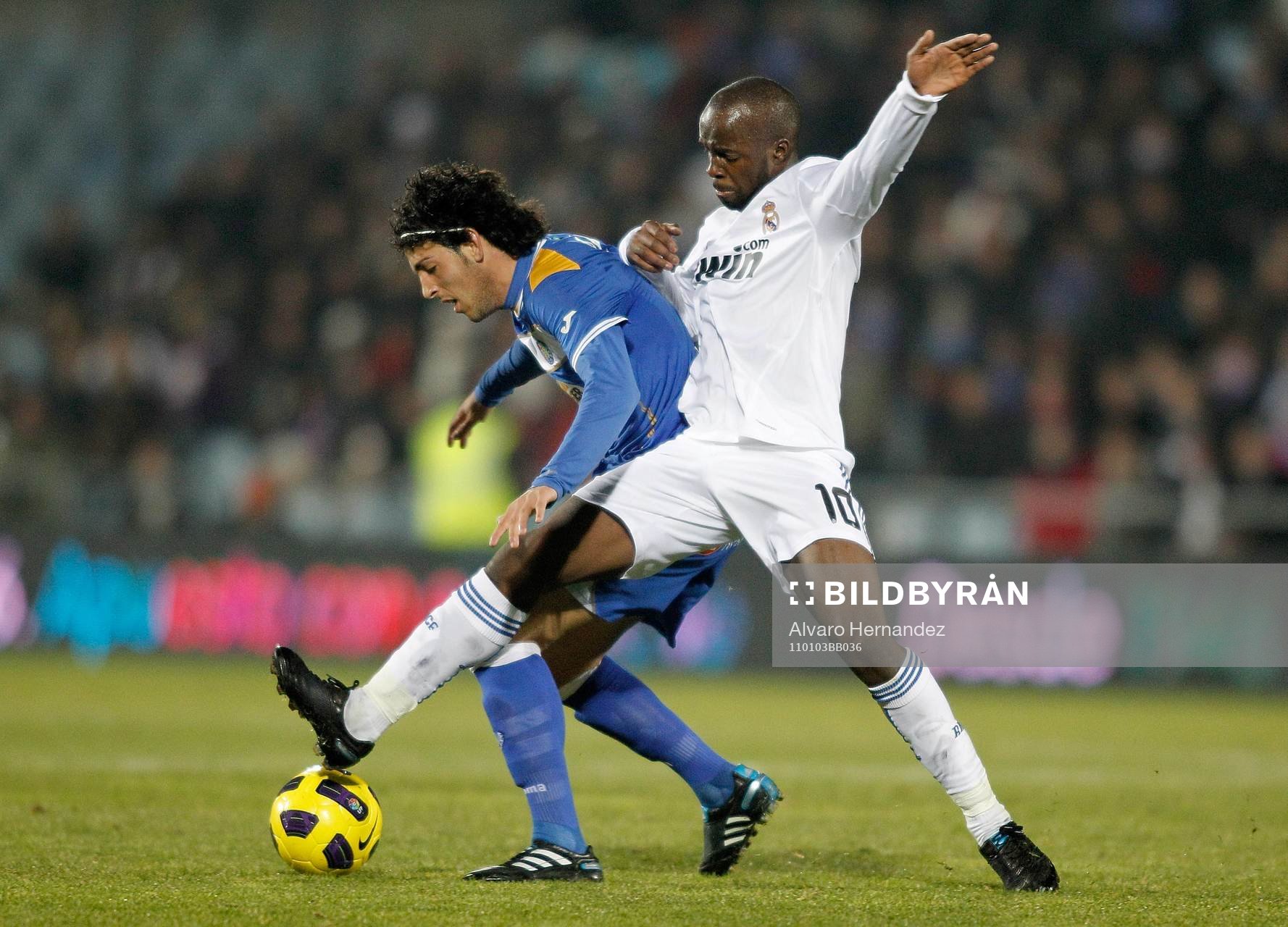 Lass Diarra, Real Madrid och Daniel Parejo, Getafe