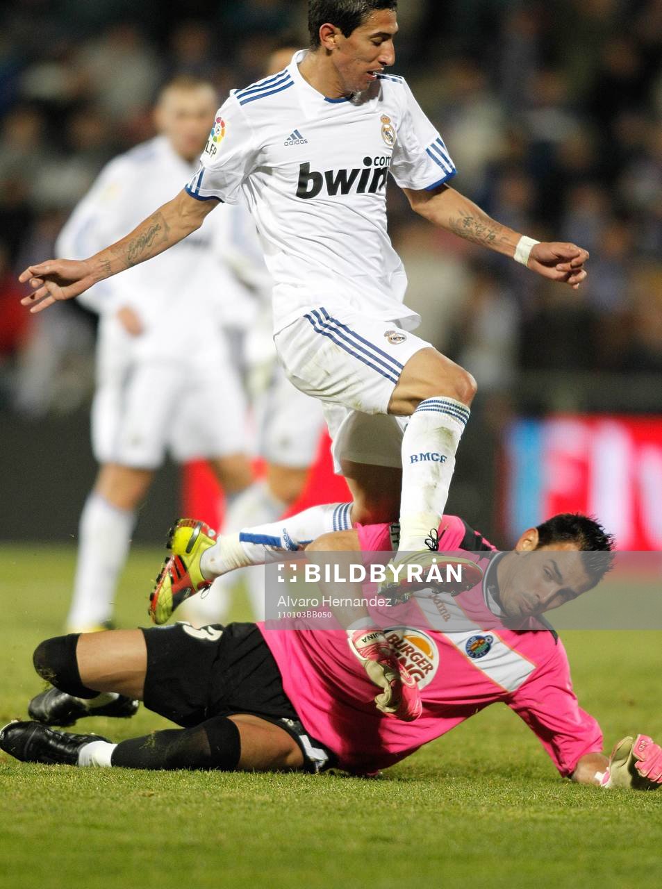 Angel Di Maria, Real Madrid och Jordi Codina, Getafe