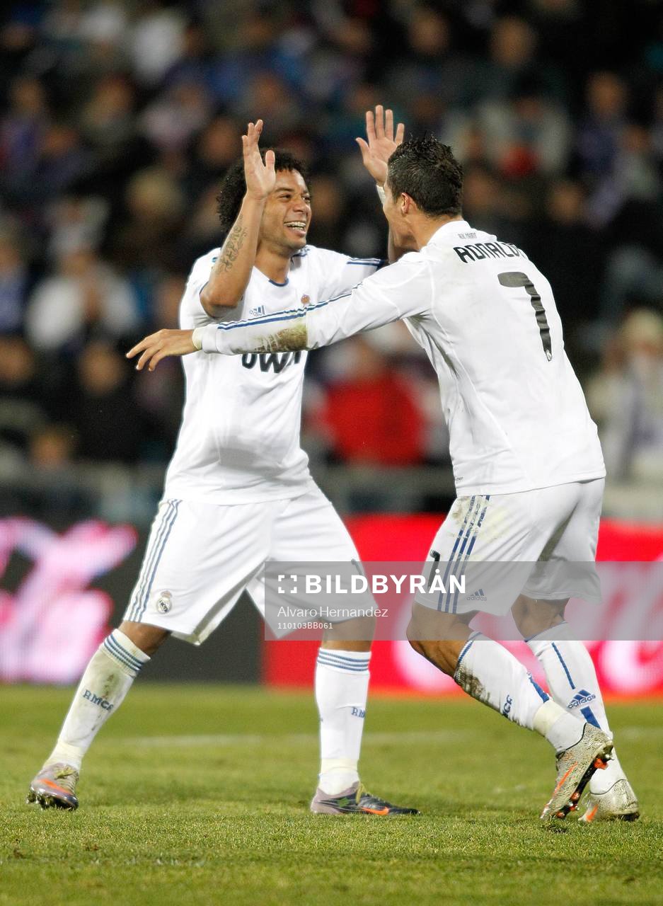 Cristiano Ronaldo och Marcelo, Real Madrid (Jubel)