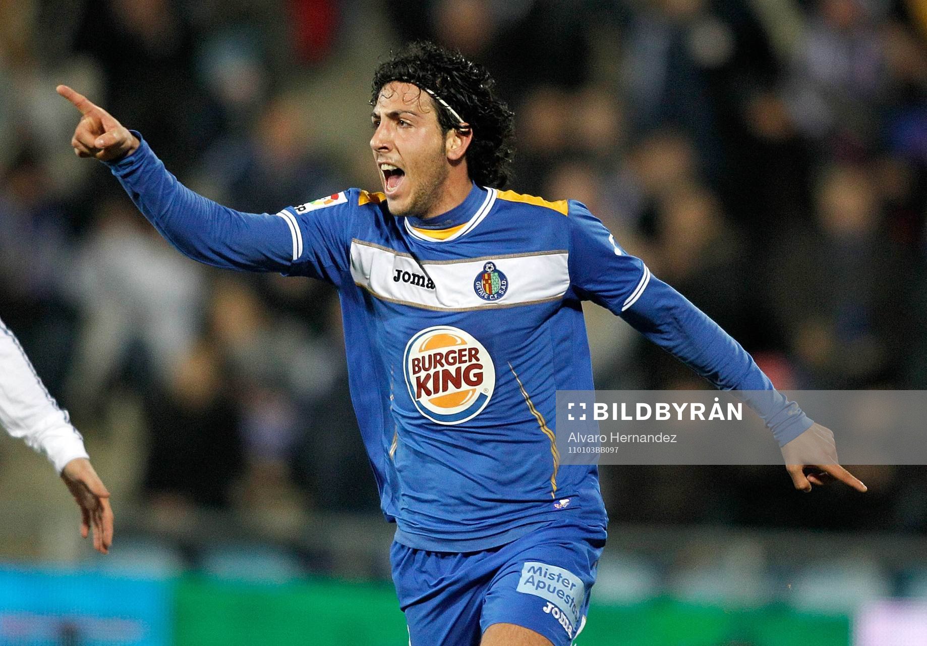 Daniel Parejo, Getafe (Jubel)