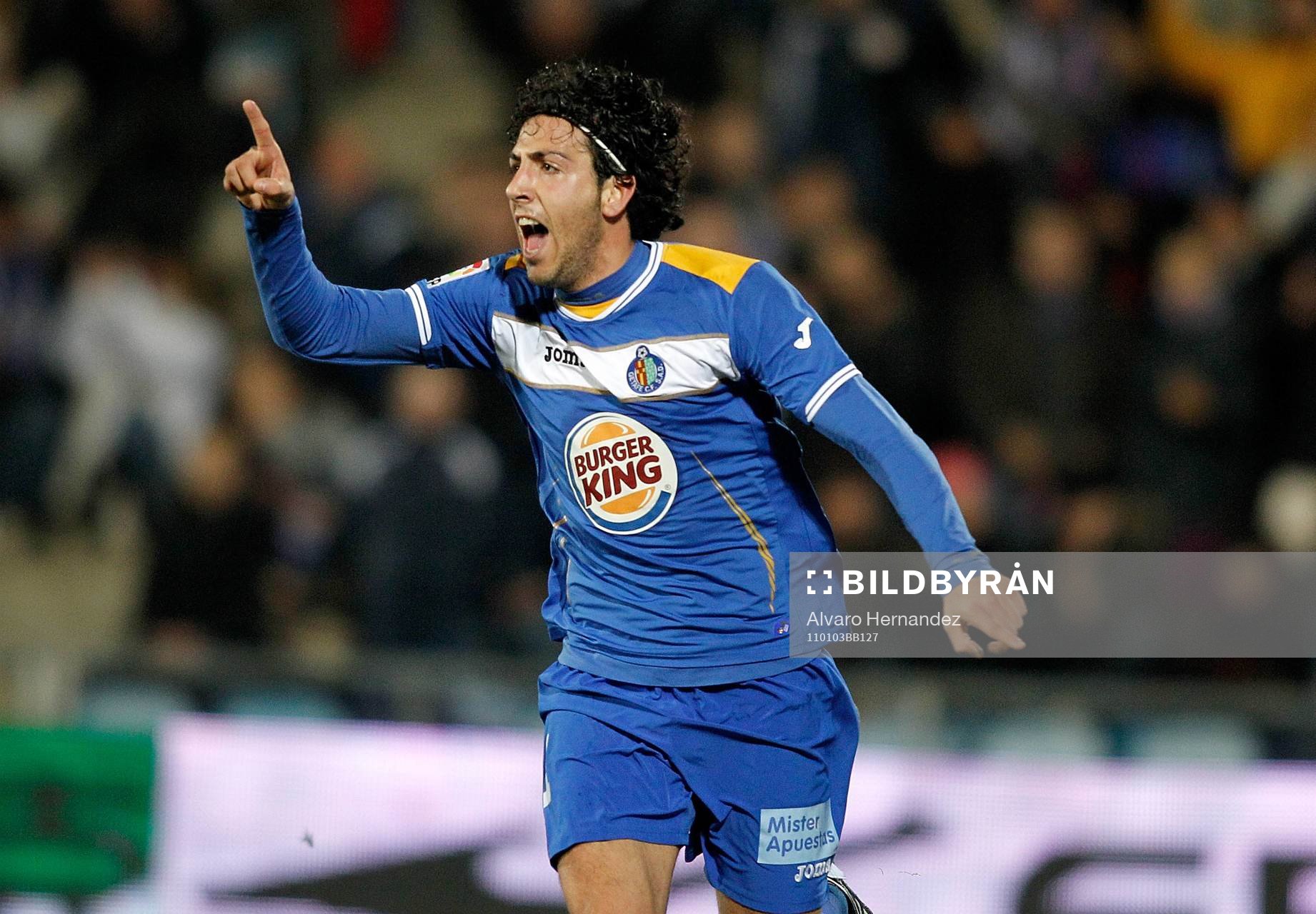 Daniel Parejo, Getafe (Jubel)