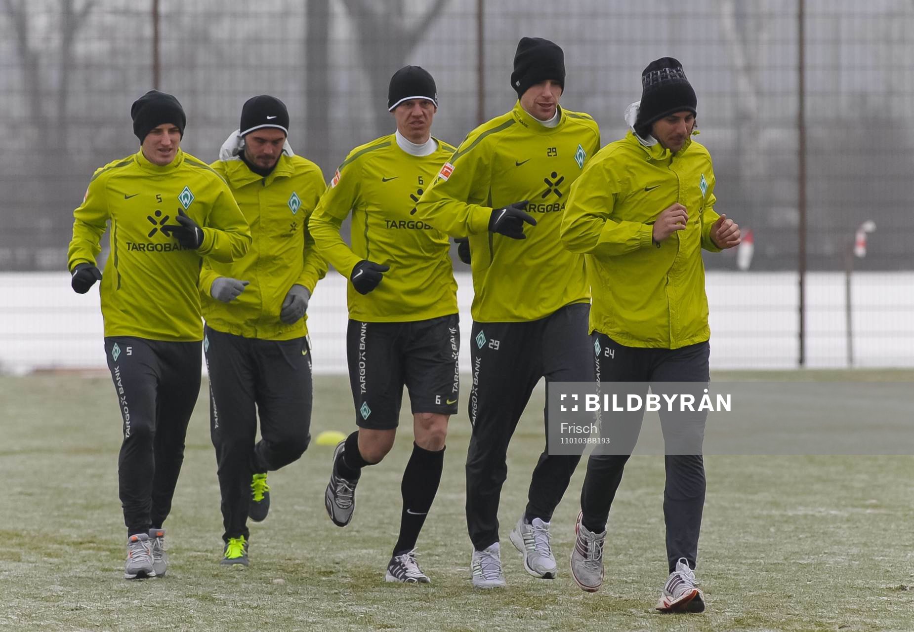  Said Husejinovic, Denni Avdic, Tim Borowski, Per Mertesacker, Claudio Pizarro