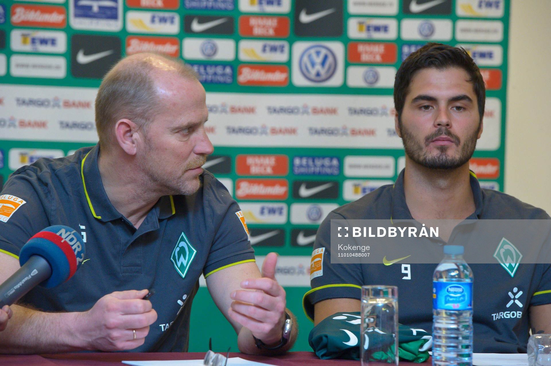 Fotboll, Bundesliga (Tysk Liga), Presskonferens Werder