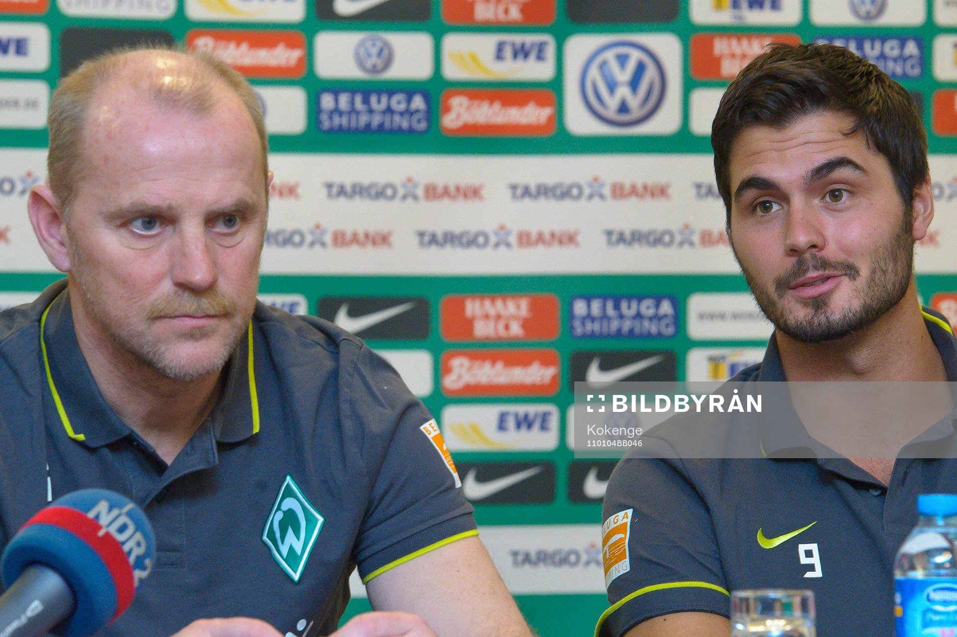 Fotboll, Bundesliga (Tysk Liga), Presskonferens Werder