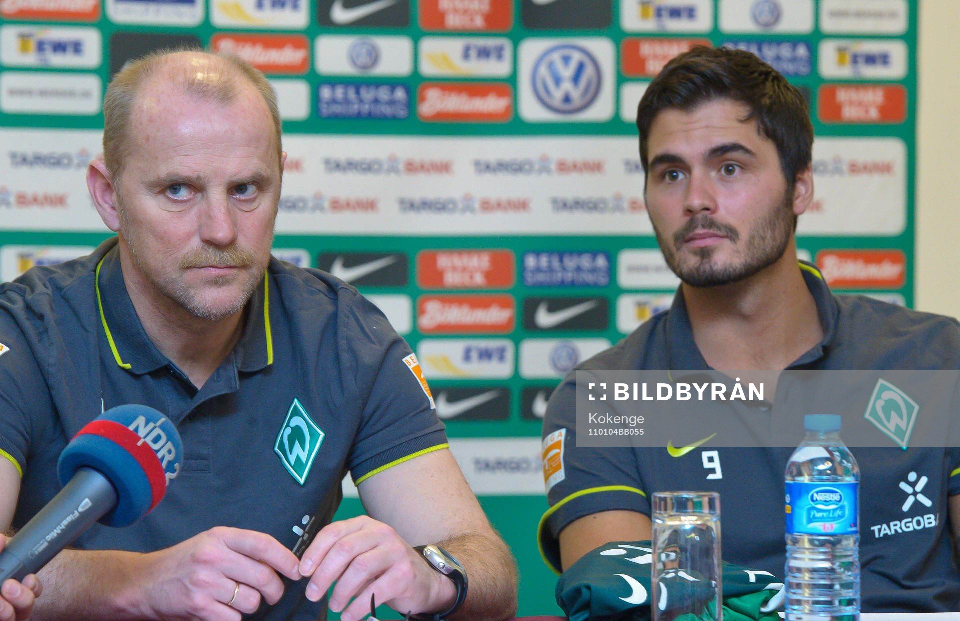 Fotboll, Bundesliga (Tysk Liga), Presskonferens Werder