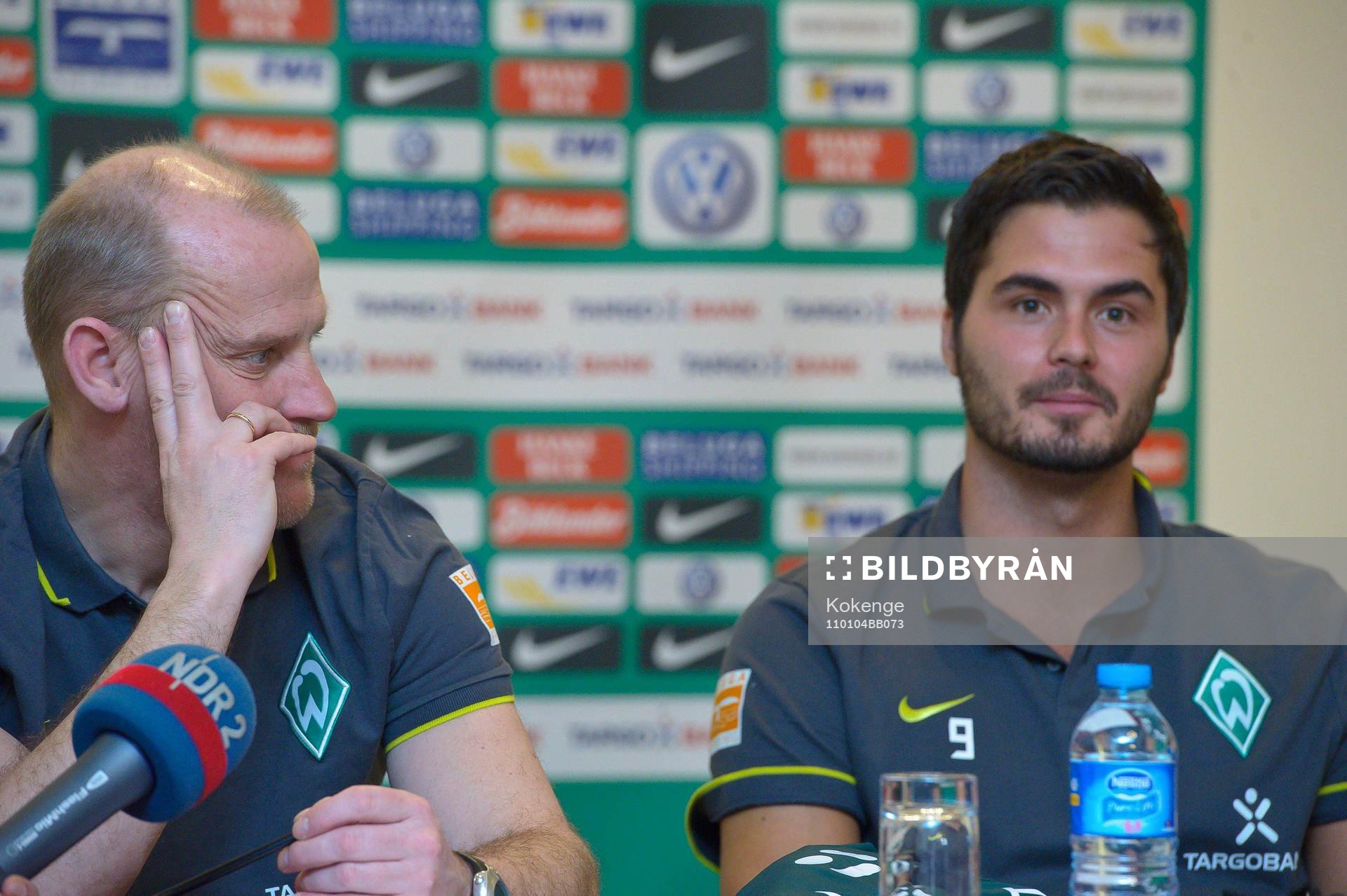 Fotboll, Bundesliga (Tysk Liga), Presskonferens Werder