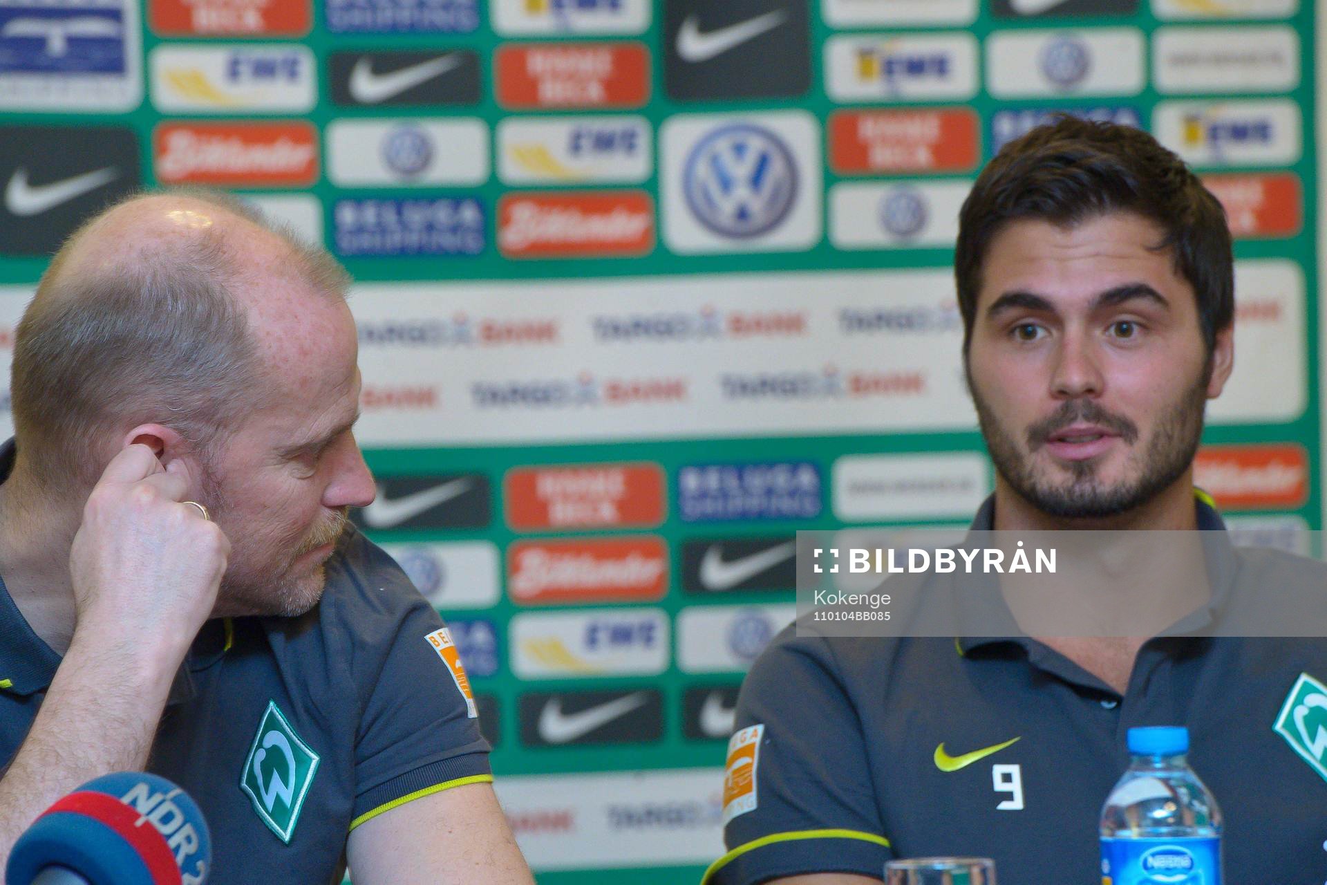 Fotboll, Bundesliga (Tysk Liga), Presskonferens Werder