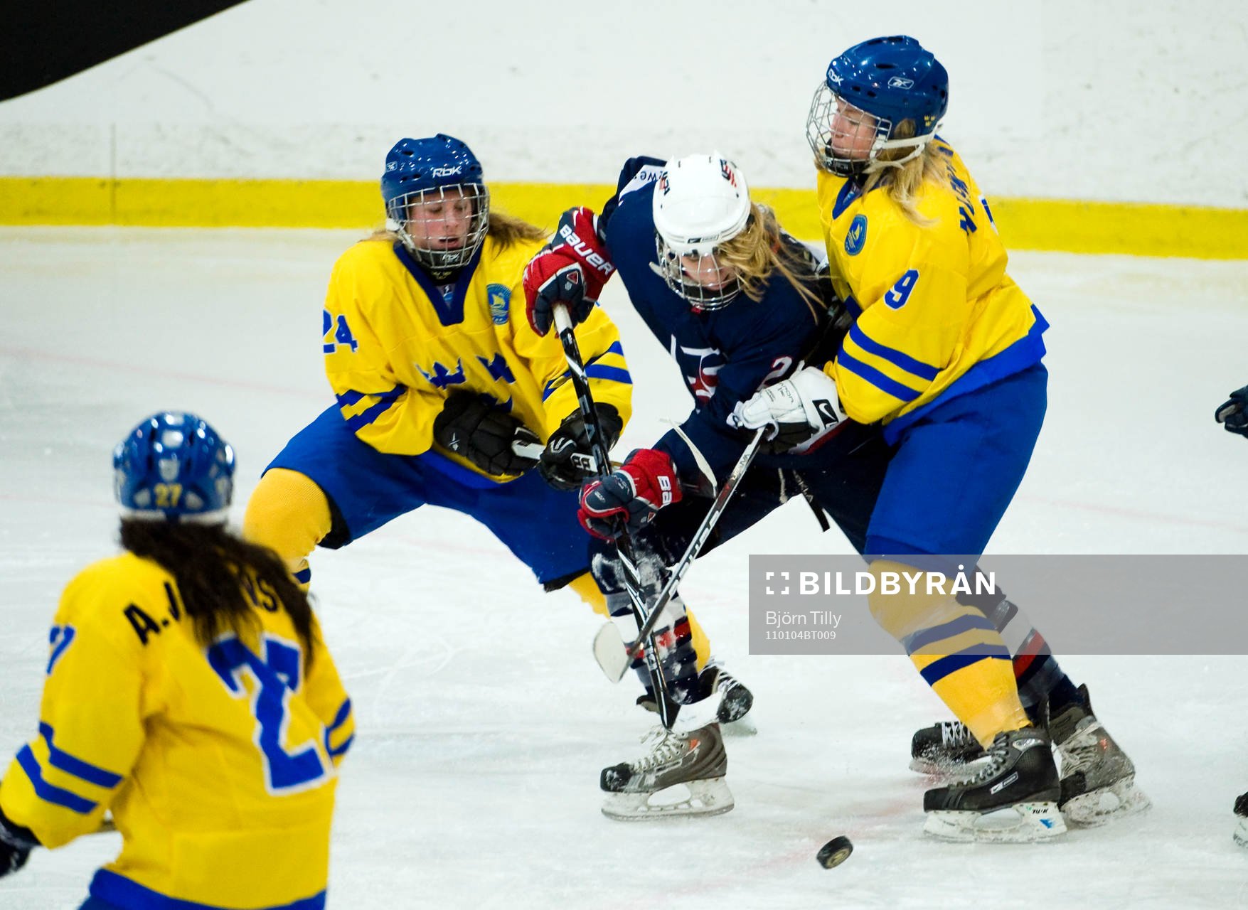 Teddie Falkeborn, Sverige, Karley Sylvester, USA och