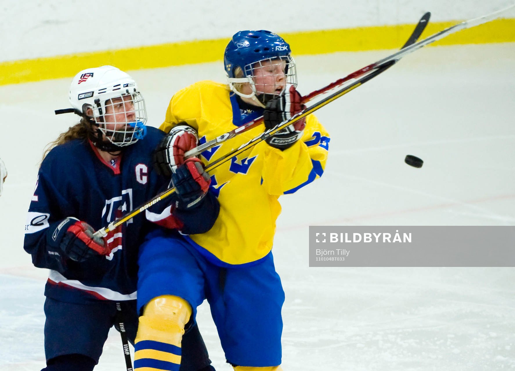 Michelle Picard, USA och Olivia Nyström, Sverige