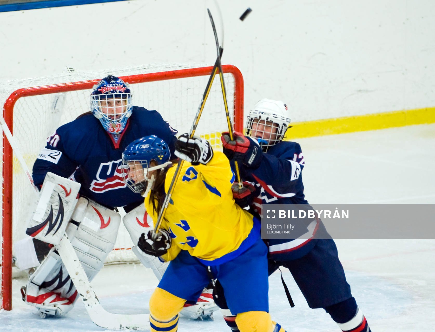 Megan Miller, målvakt, USA, Maria Lind, Sverige och