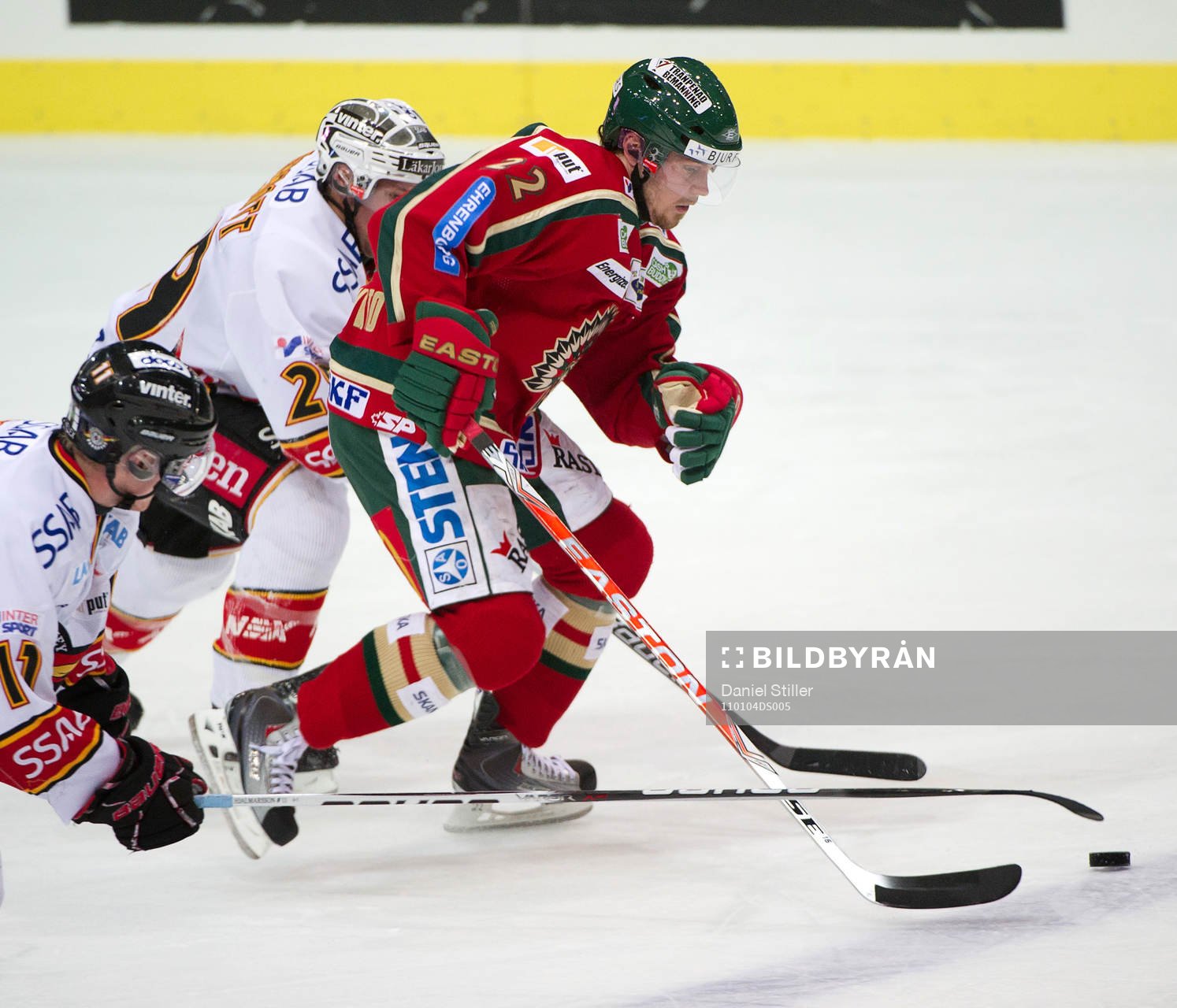 Simon Hjalmarsson och Chris Abbott, Luleå och Toni