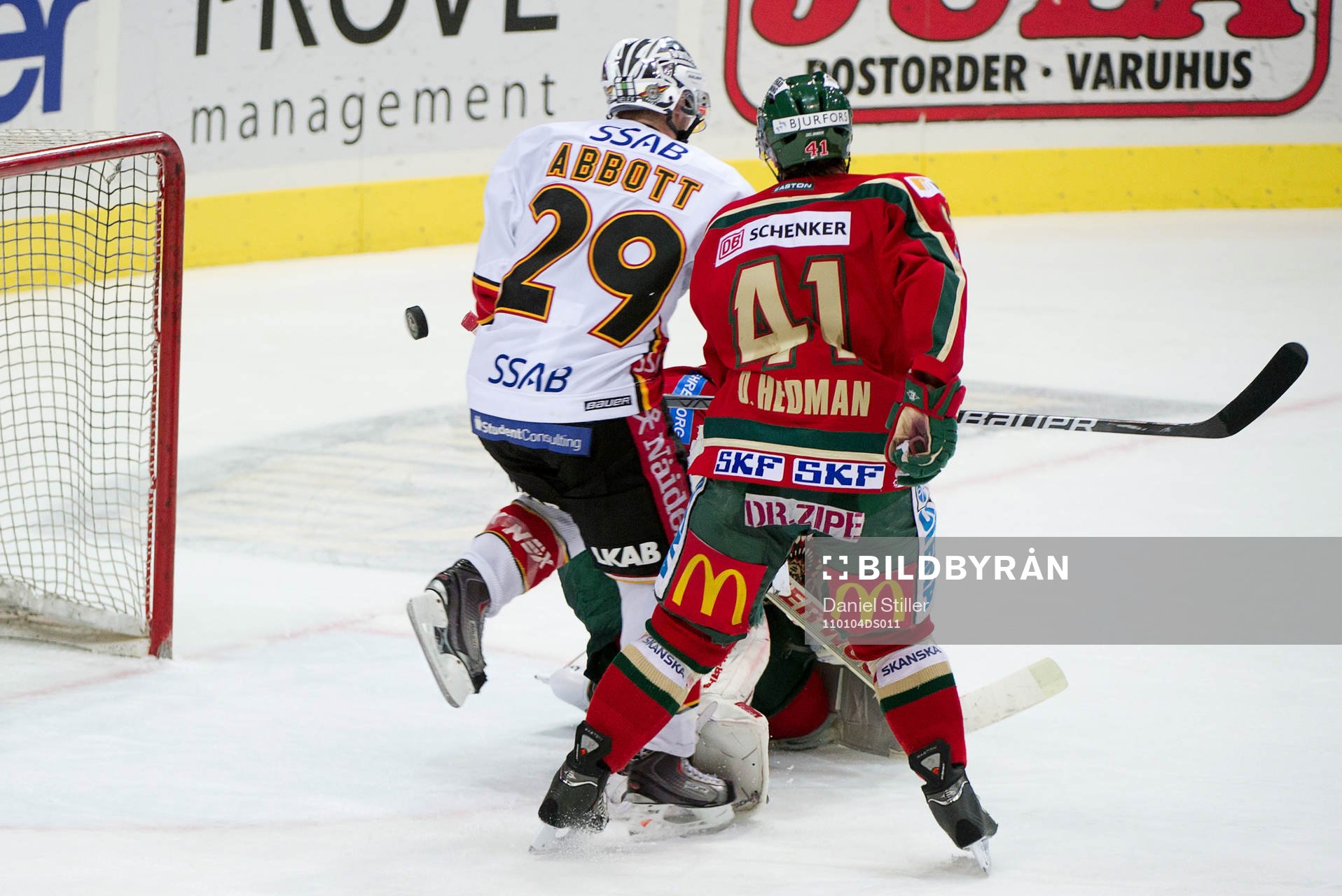 Chris Abbott, Luleå, avgör matchen i Sudden Death Oscar