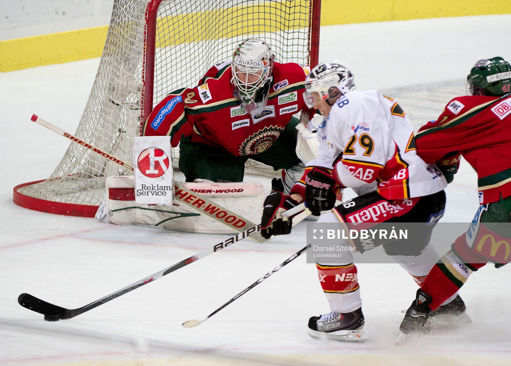 Chris Abbott, Luleå och Johan Holmqvist, Frölunda
