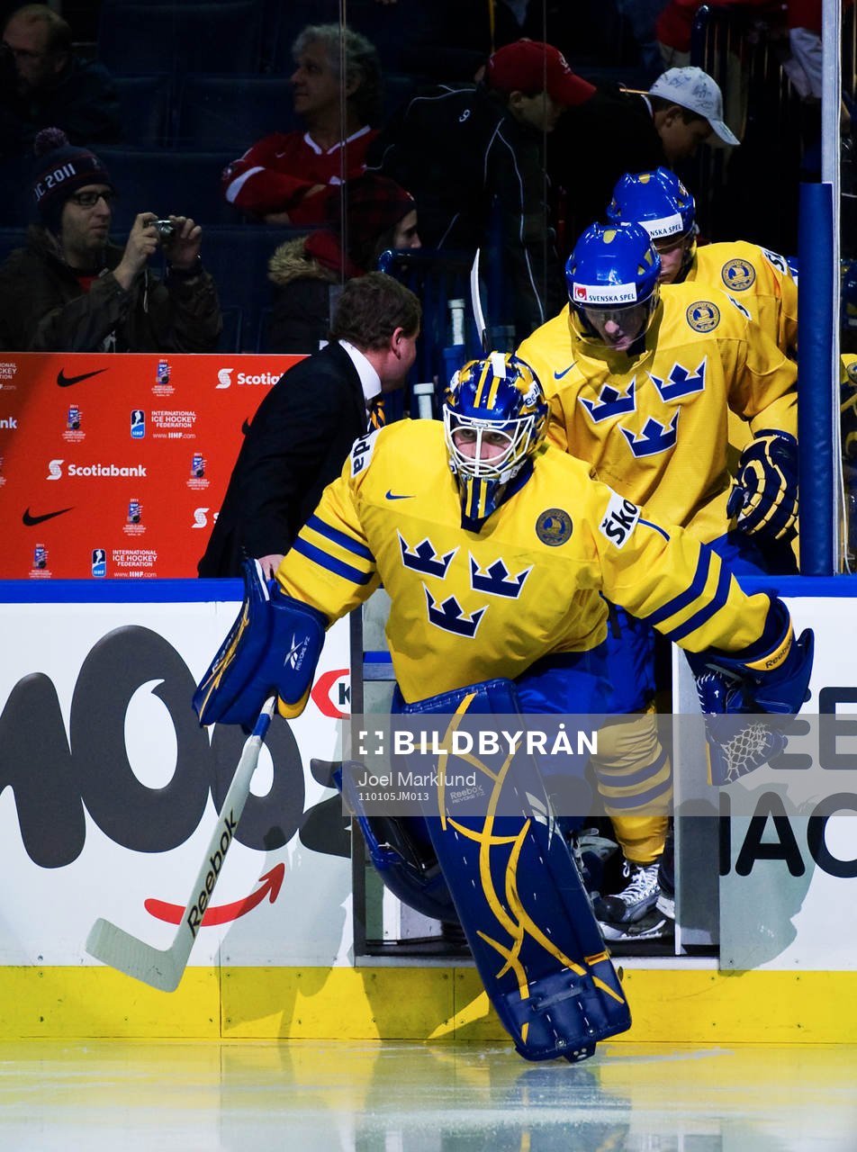 Fredrik Petersson Wentzel, målvakt, Sverige, gör entré