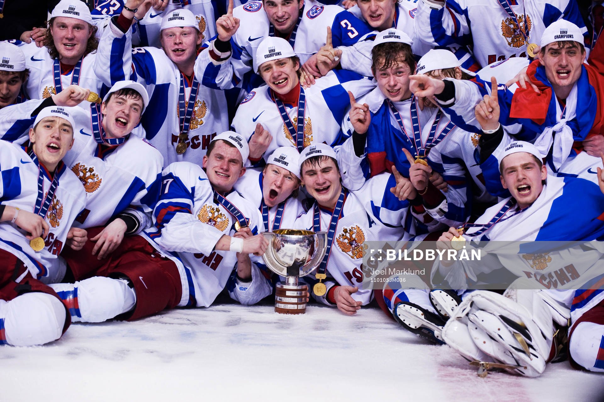 Ryssland vann JVM-guld