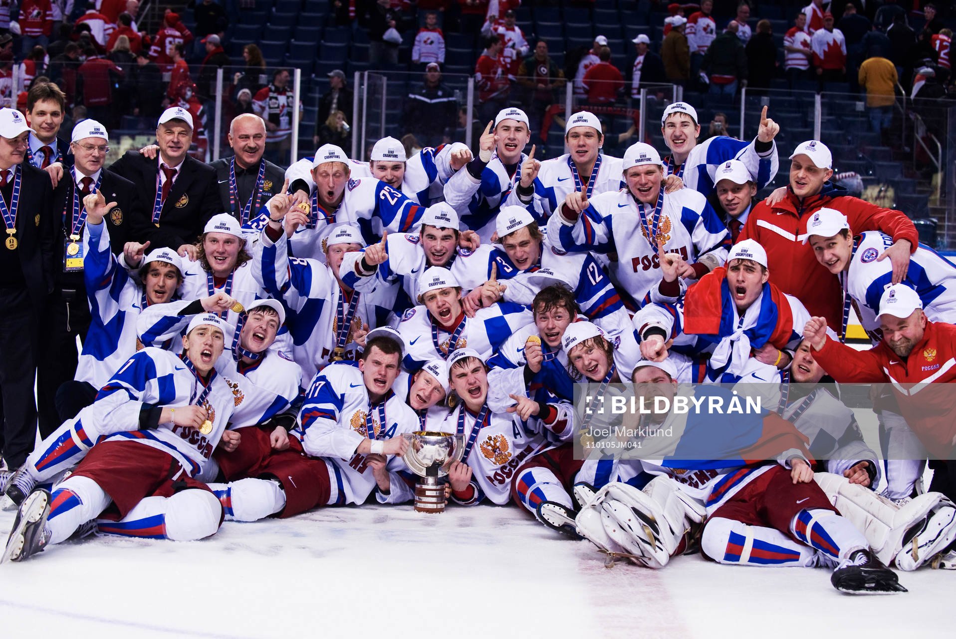 Ryssland vann JVM-guld