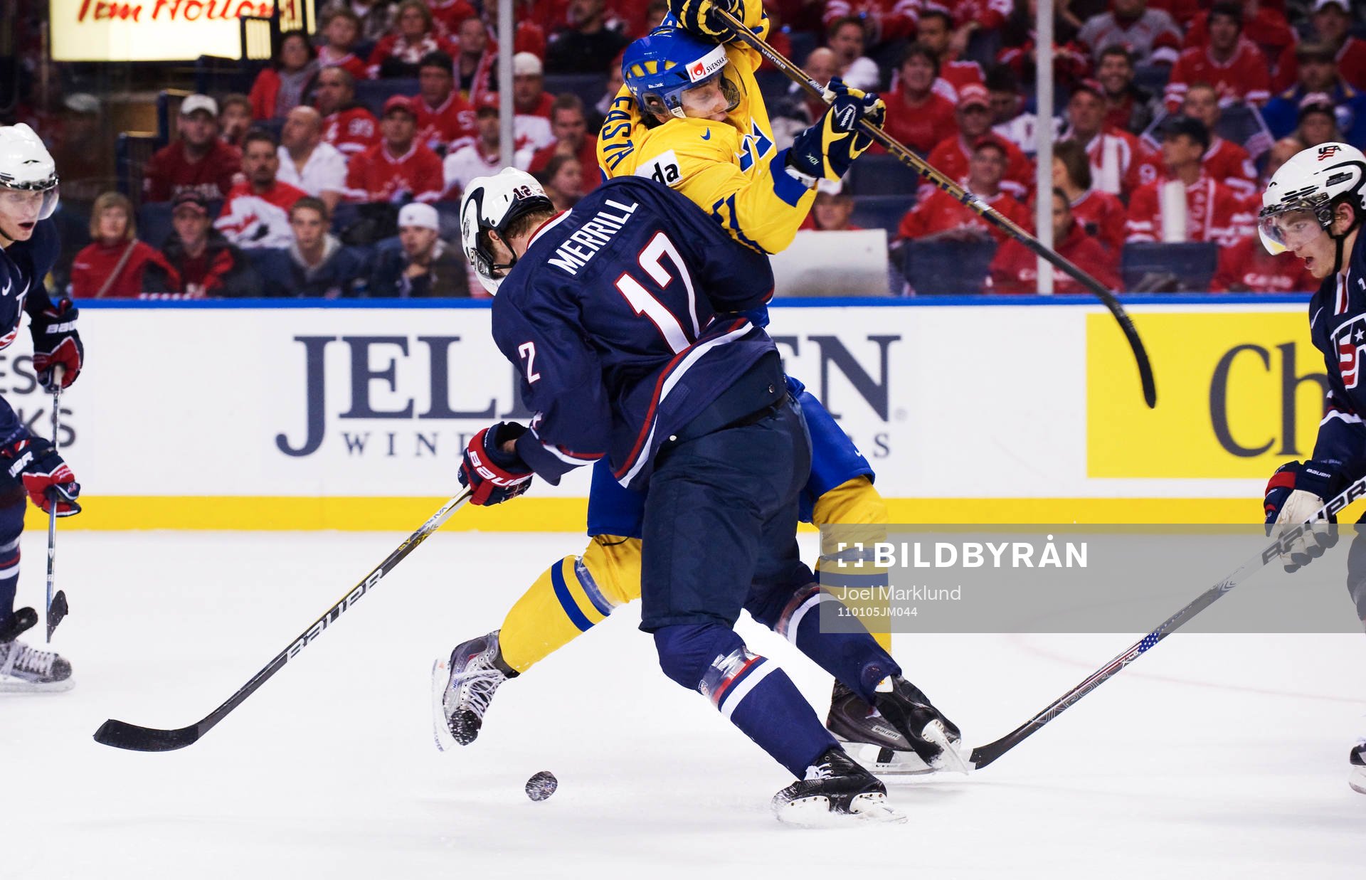 Jon Merrill, USA, stoppar Jesper Fasth, Sverige