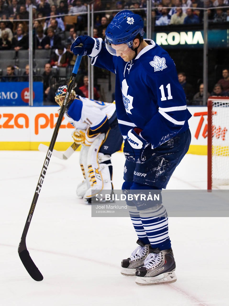 Fredrik Sjöström, Toronto, har ont