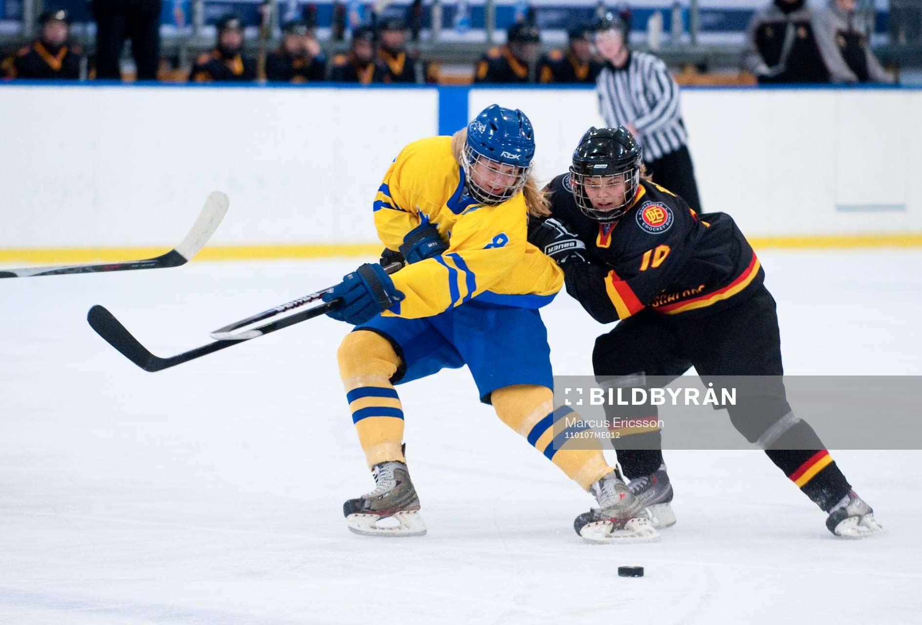 Emma Martinsson, Sverige och Karina Port, Tyskland