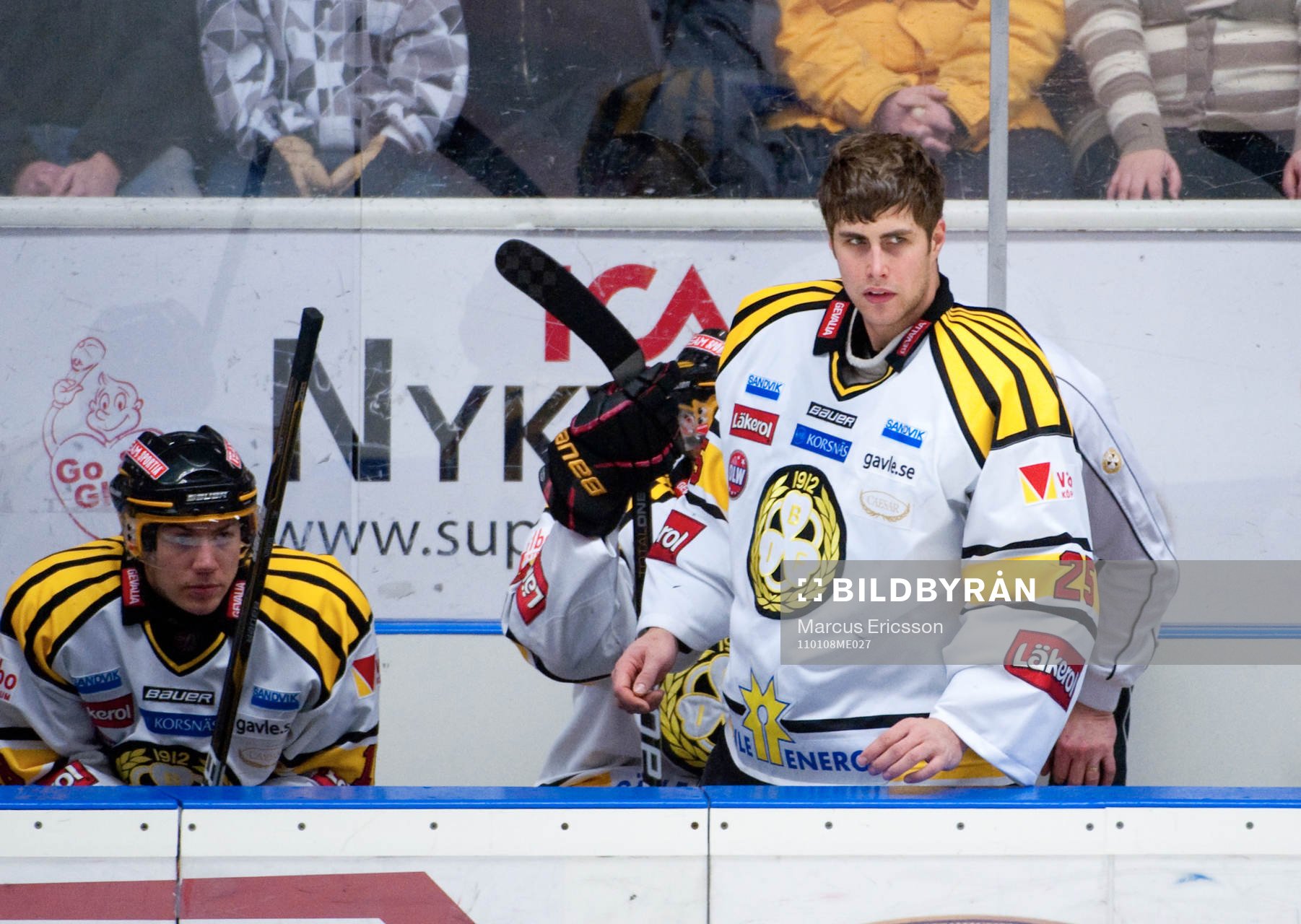 Målvaktsbyte i Brynäs, Thomas Greiss får sätta sig på