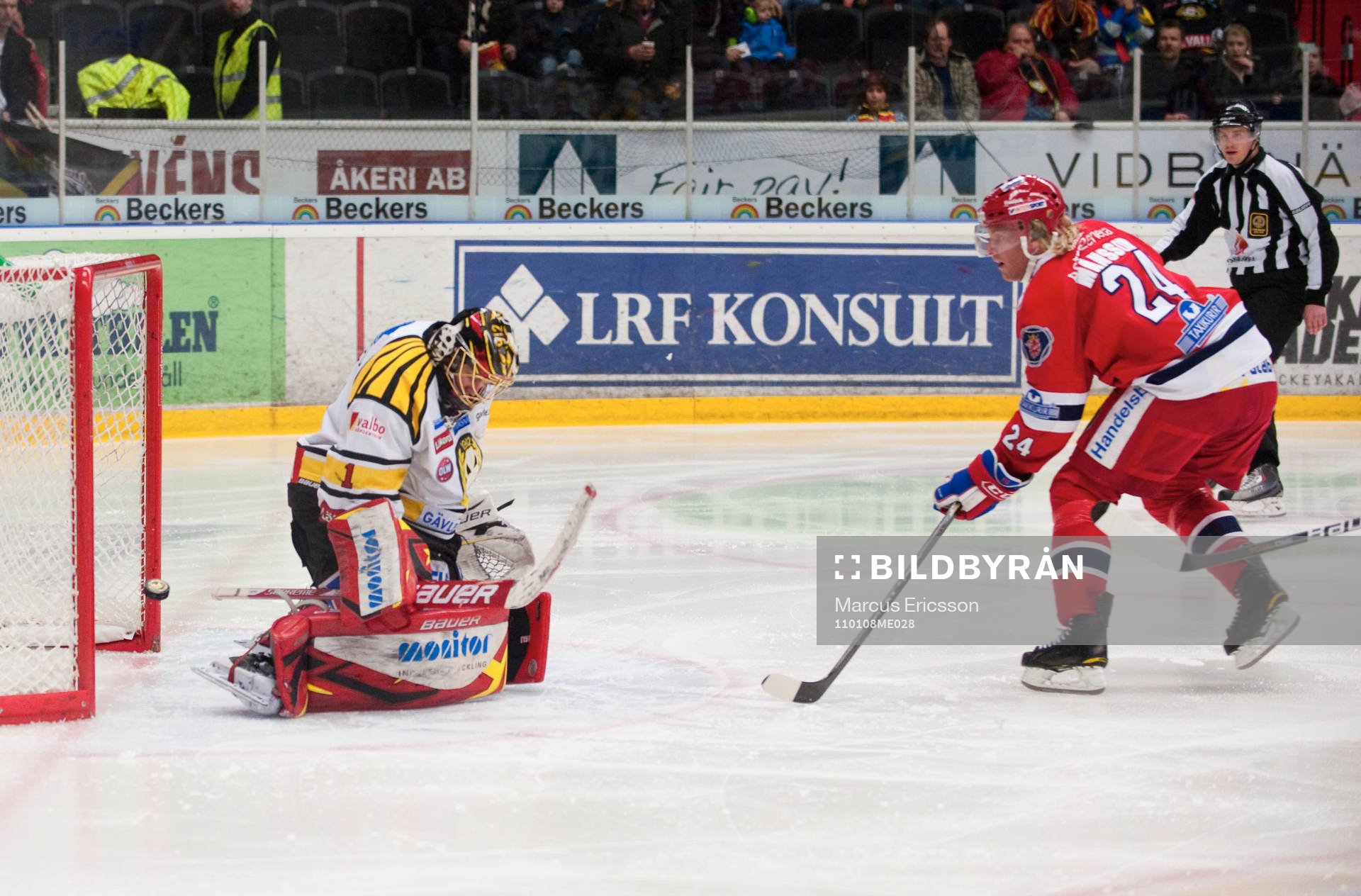Mathias Månsson, Södertälje skjuter in 4-0