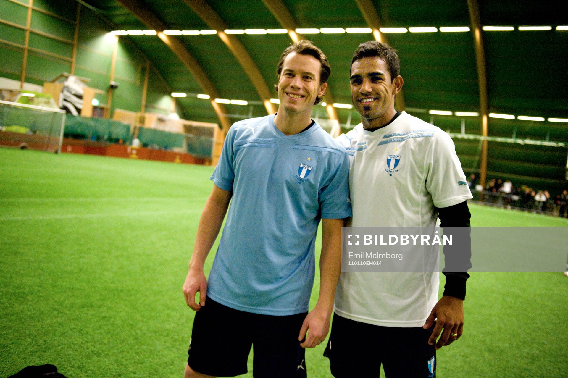 Daniel Andersson och Wilton Figueiredo visade upp de nya