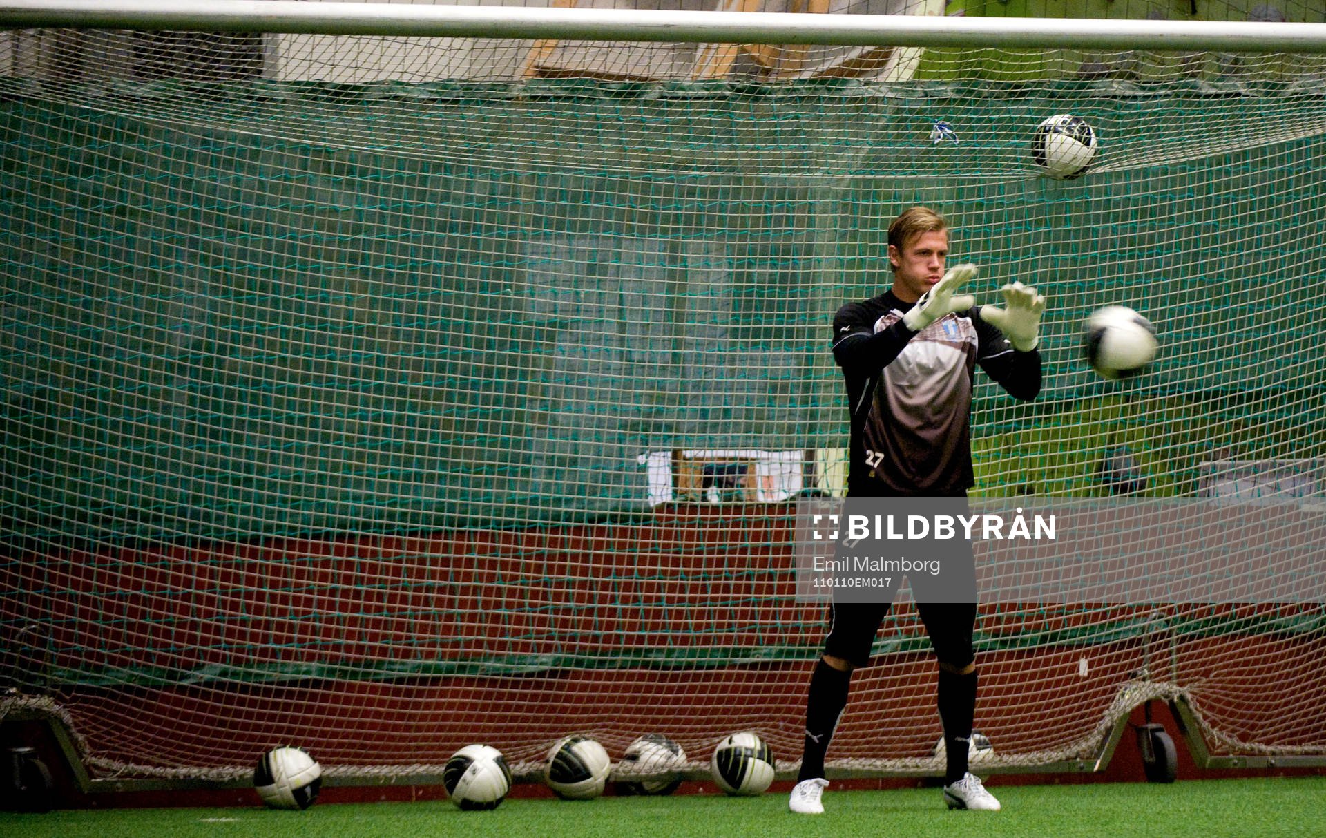 Johan Dahlin, målvakt
