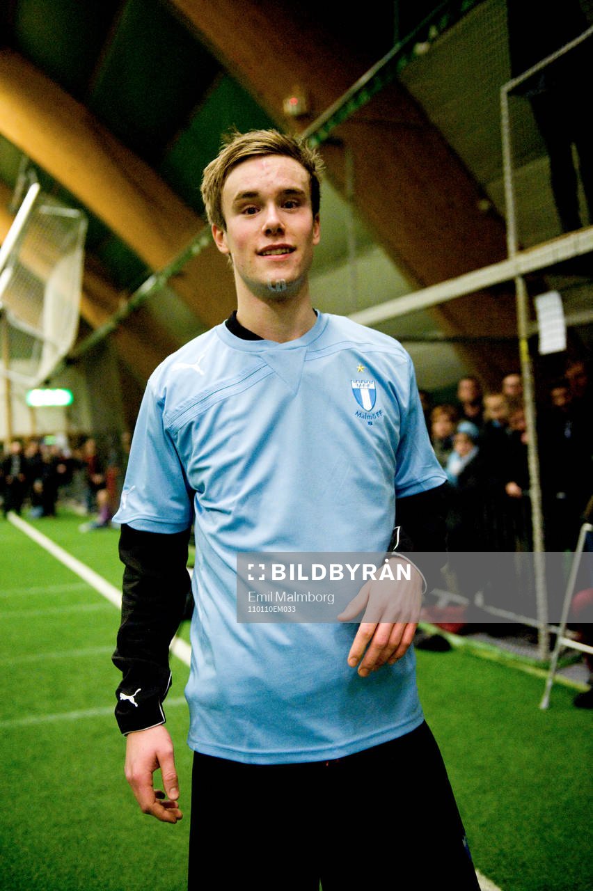 Tobias Malm, Malmös enda nytillskott, uppflyttad från
