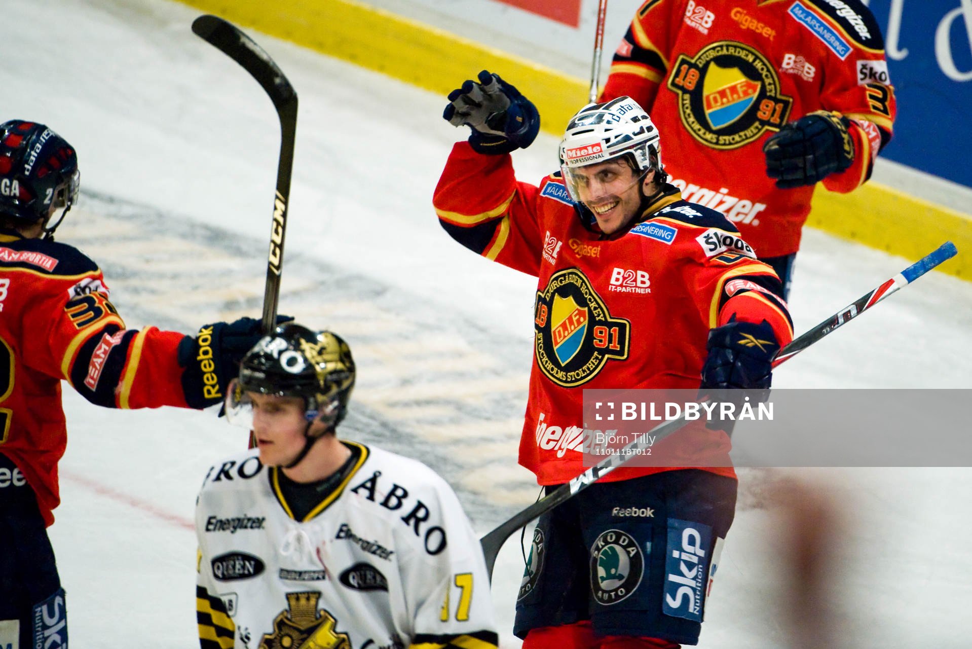 Daniel Widing, Djurgården, jubel