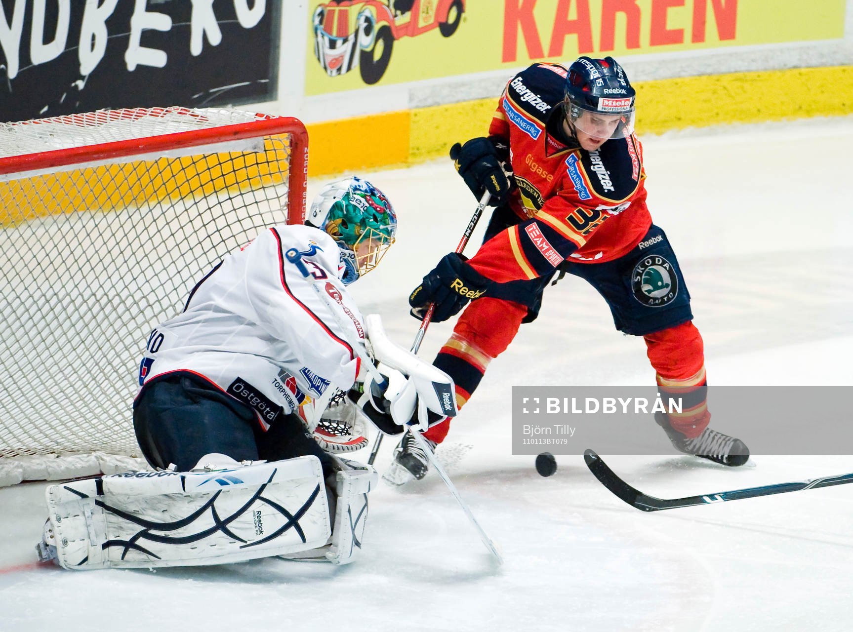 Christian Engstrand, målvakt, Linköping och Marcus