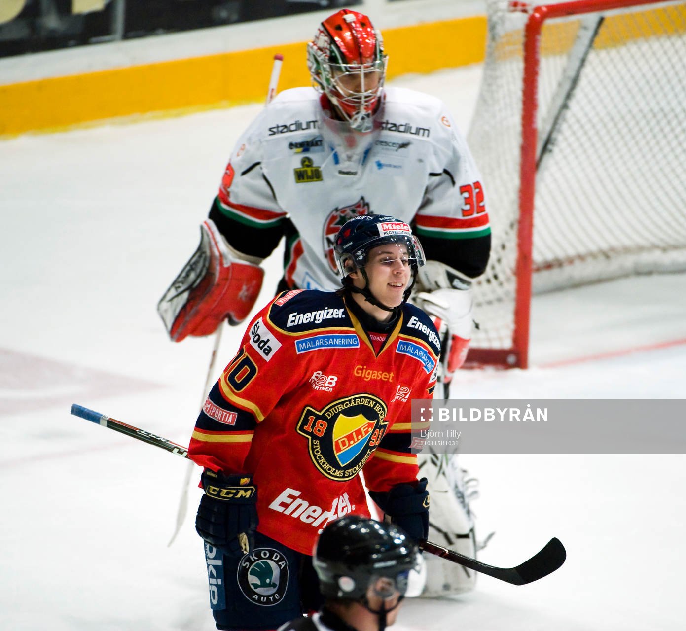 Mario Kempe, Djurgården och Tuomas Tarkki, målvakt, Modo