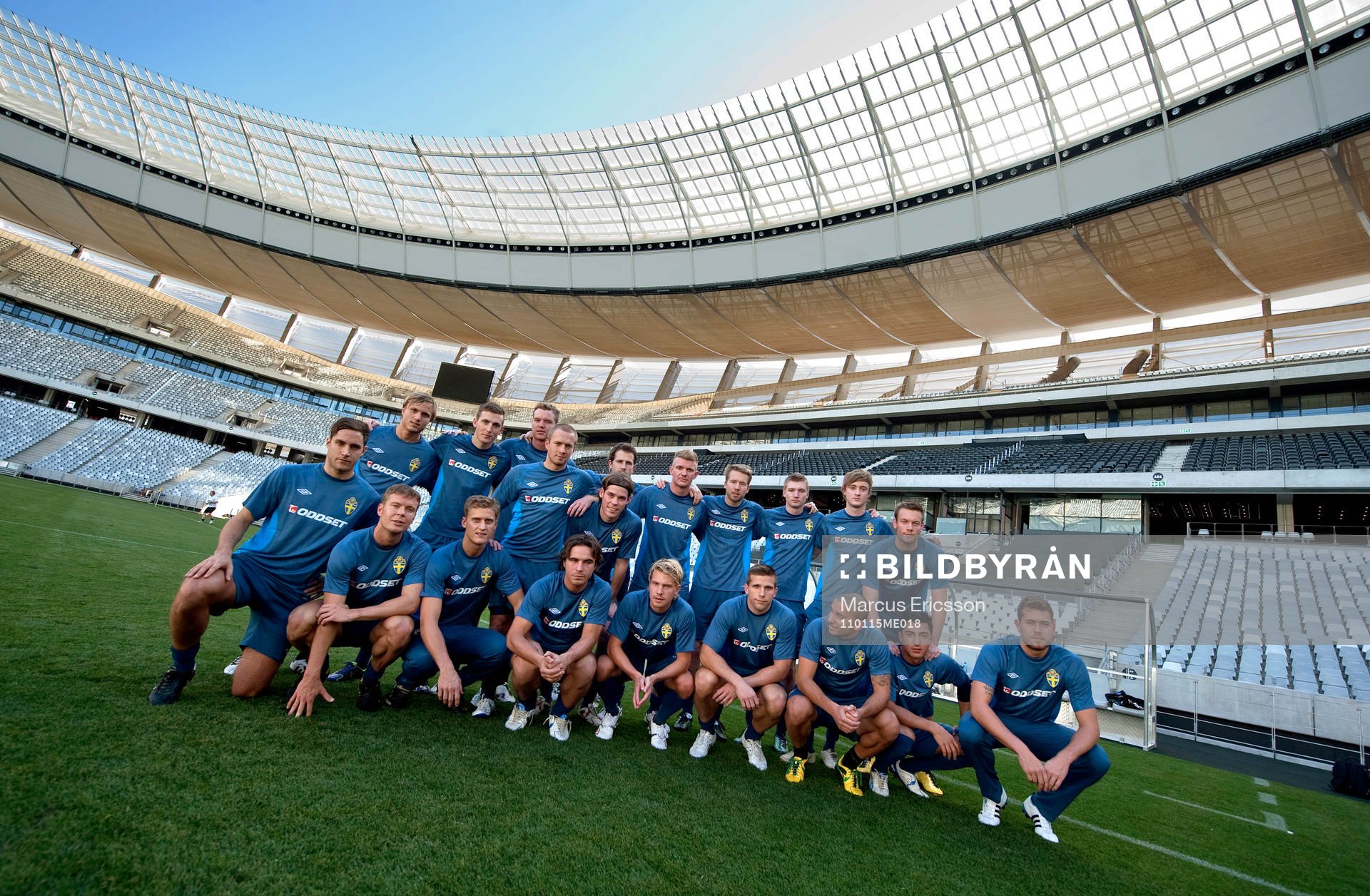 Truppen 2011 på Cape Town Arena, Greenpoint Stadium