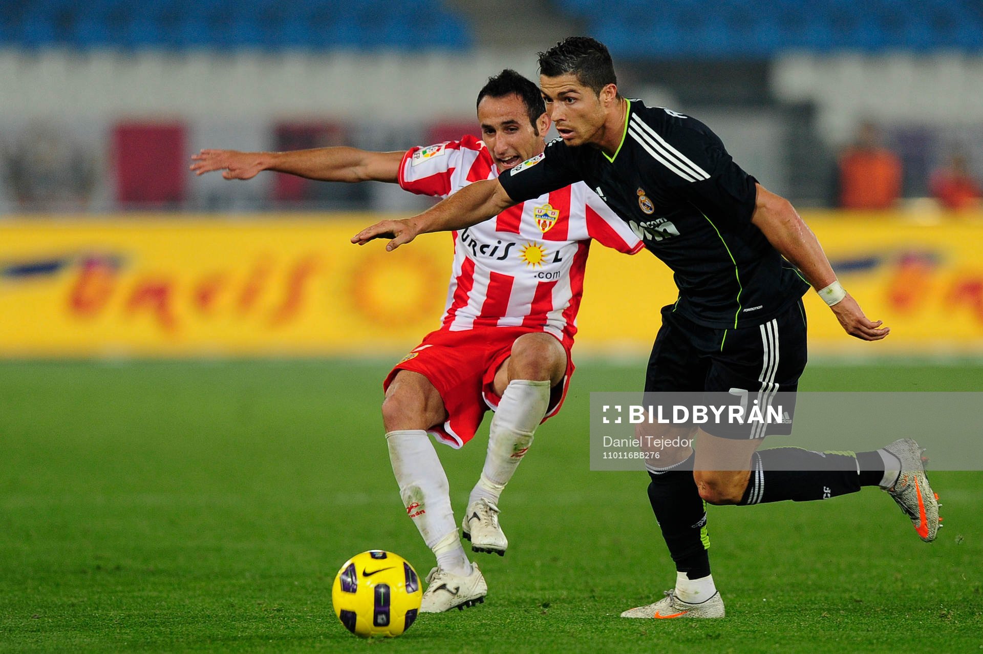  Juan Manuel Ortiz, Almeria och Cristiano Ronaldo, Real Madrid