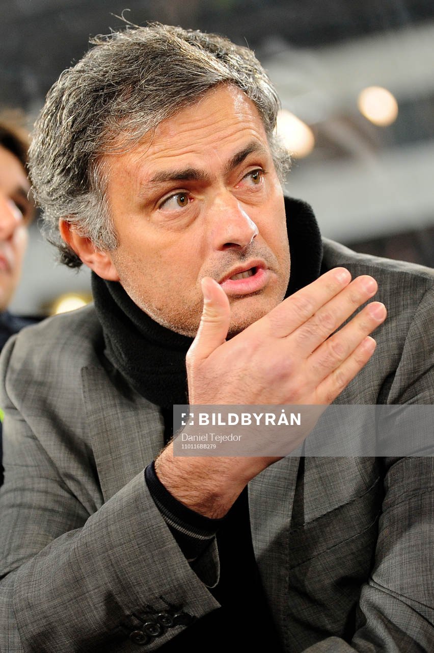  Jose Mourinho, tränare.