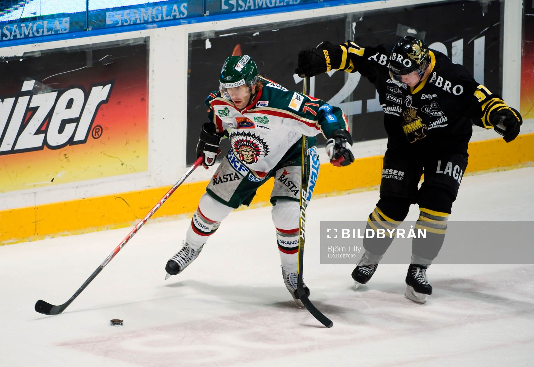 Tomi Kallio, Frölunda och Stefan Johansson, AIK