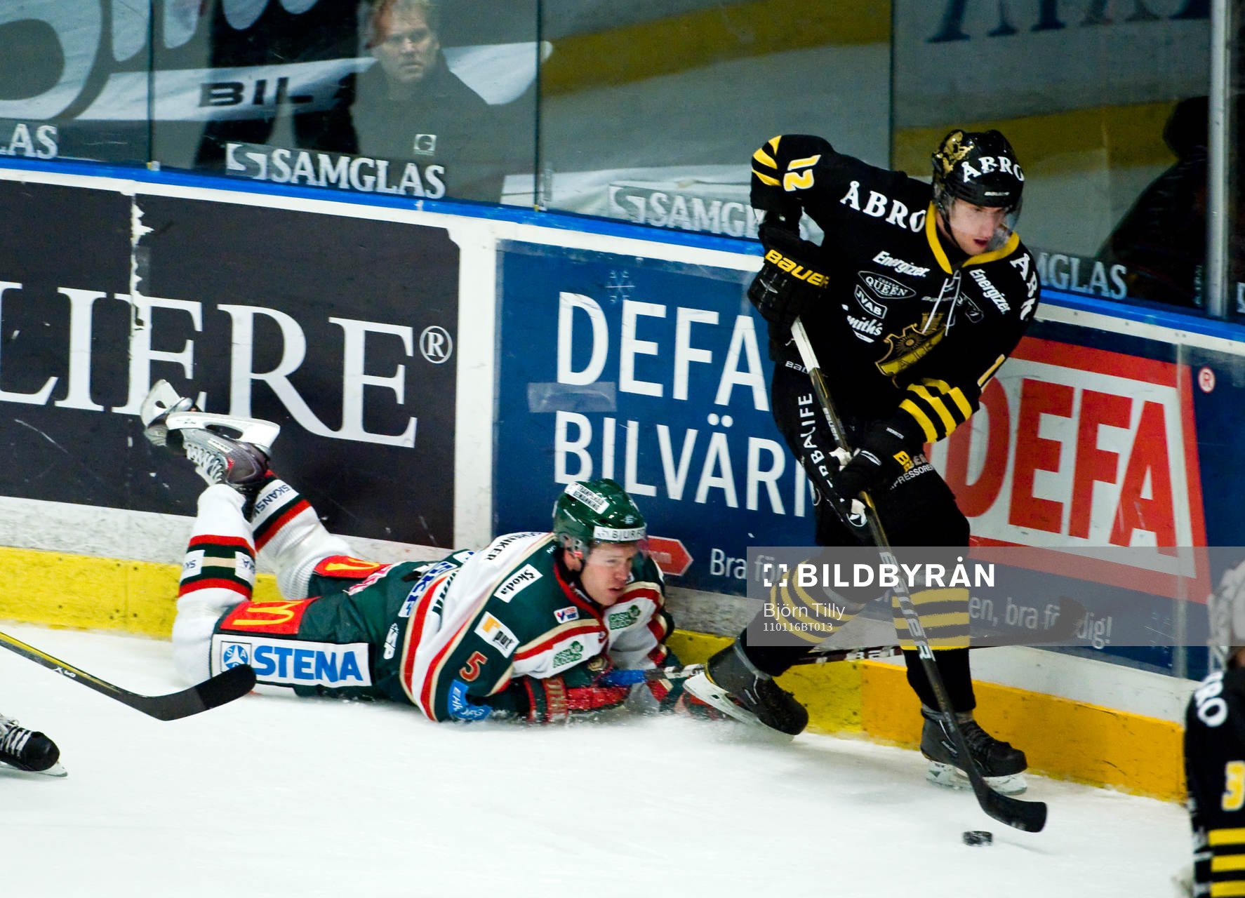 Christian Bäckman, Frölunda och Patrik Nemeth, AIK