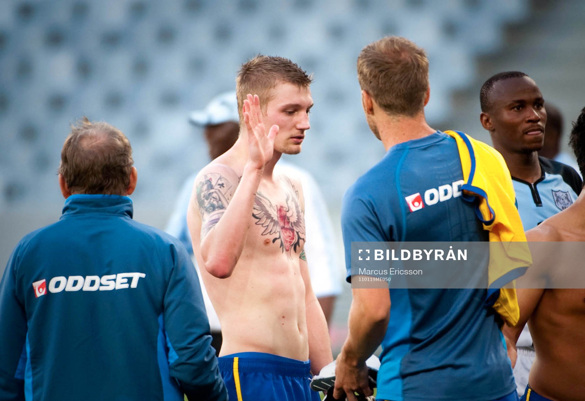 Sebatian Eriksson. Tatuering
