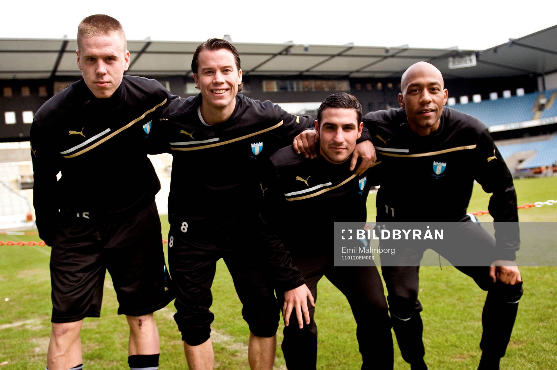 Pontus Jansson, Daniel Andersson, Alexander Nilsson,