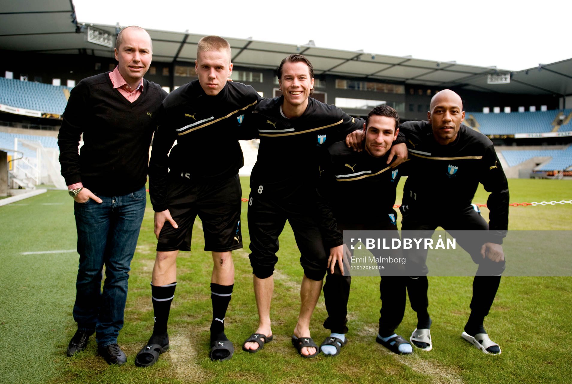 Ola Gällstad, Pontus Jansson, Daniel Andersson, Alexander