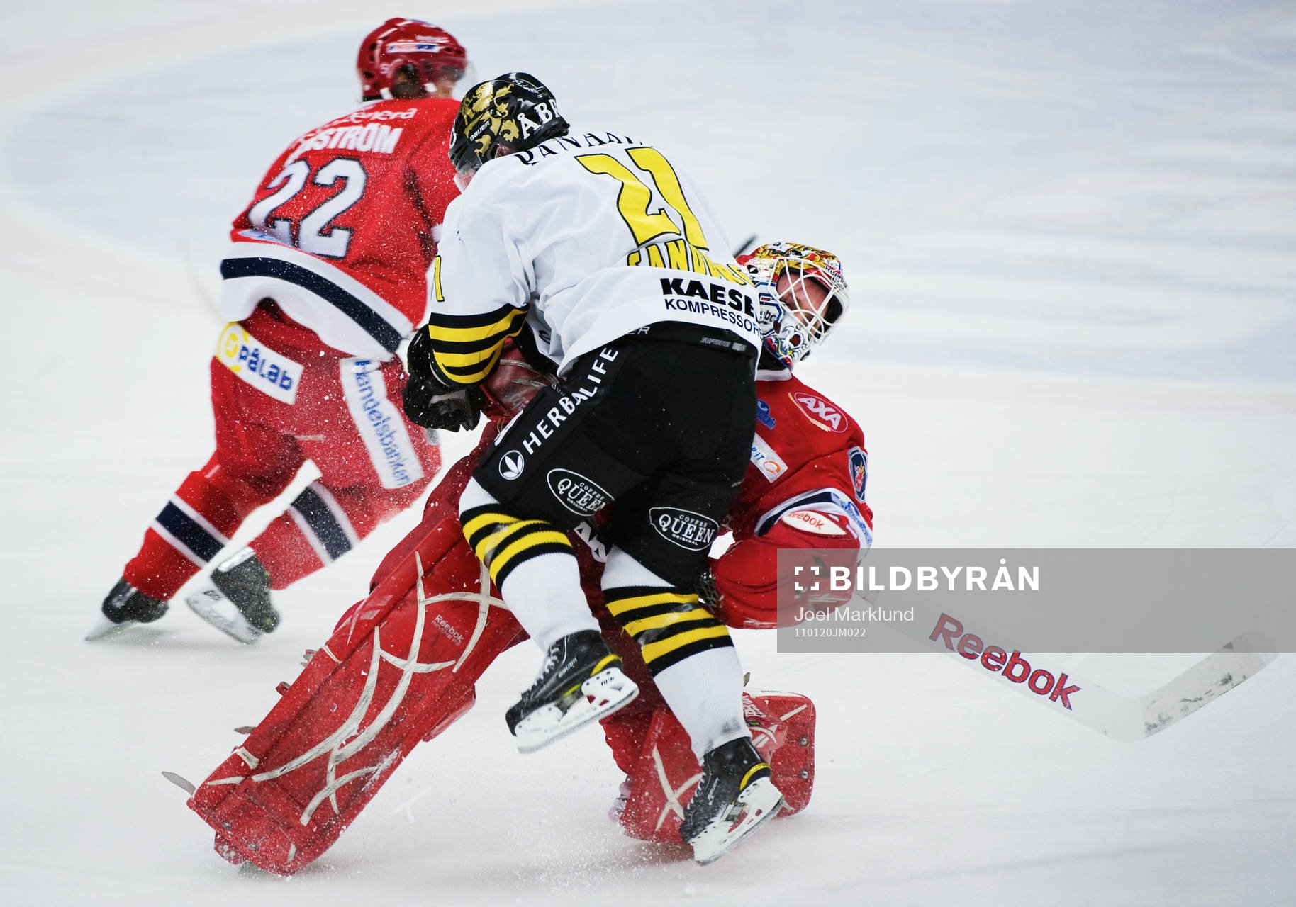 Christian Sandberg, AIK, kör över Pontus Sjögren,