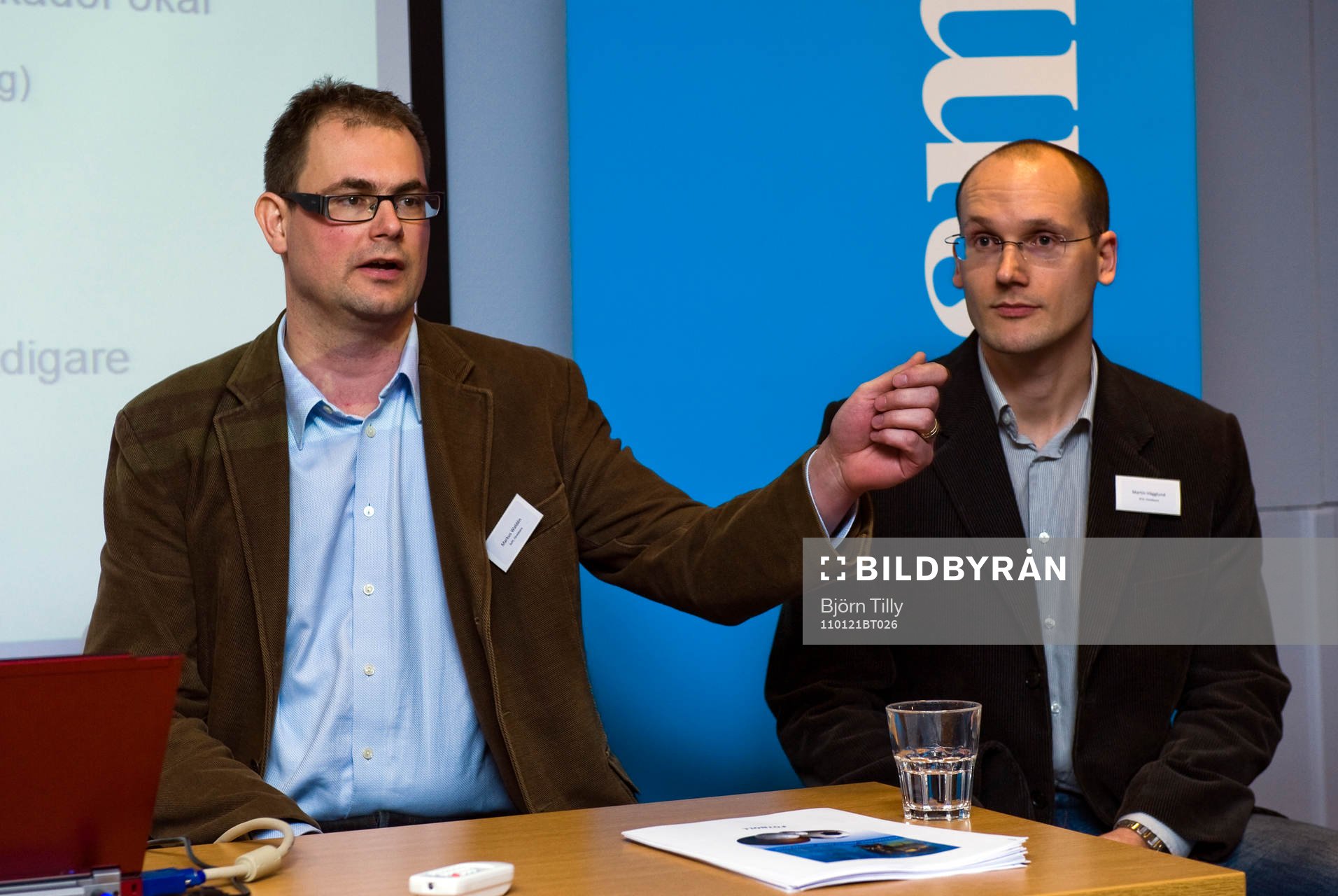 Markus Waldén och Martin Hägglund