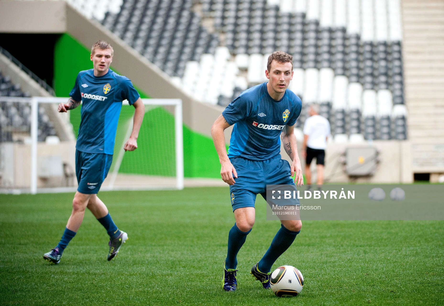 Sebastian Eriksson och Tobias Hysén Träning på Mbombela