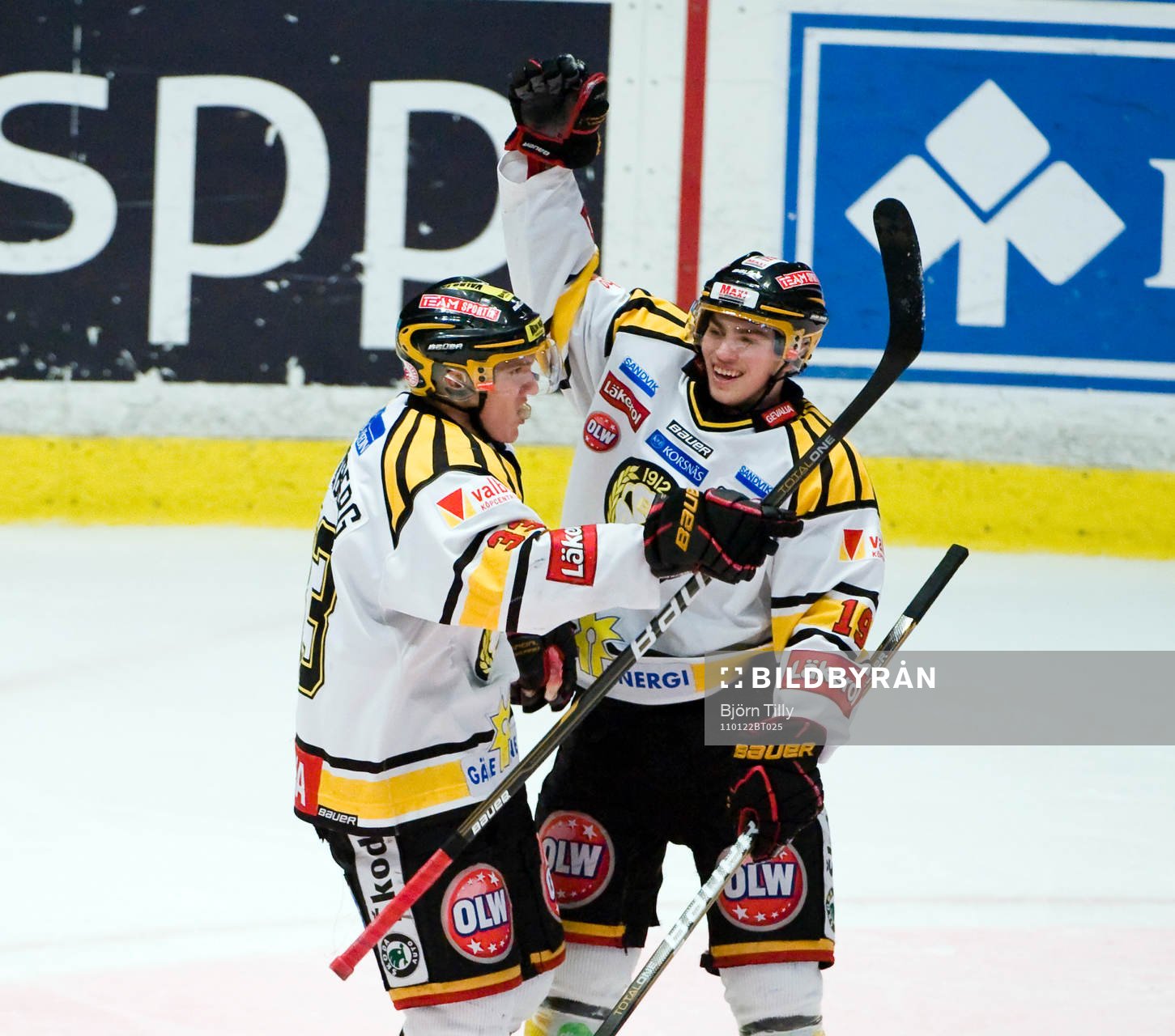 Jakob Silfverberg och Calle Järnkrok, Brynäs (Jubel)