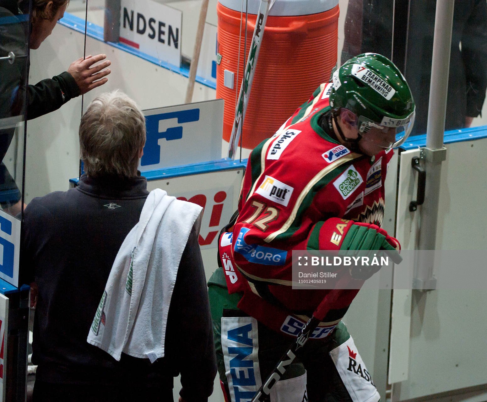 Robin Lindqvist, Frölunda, skada
