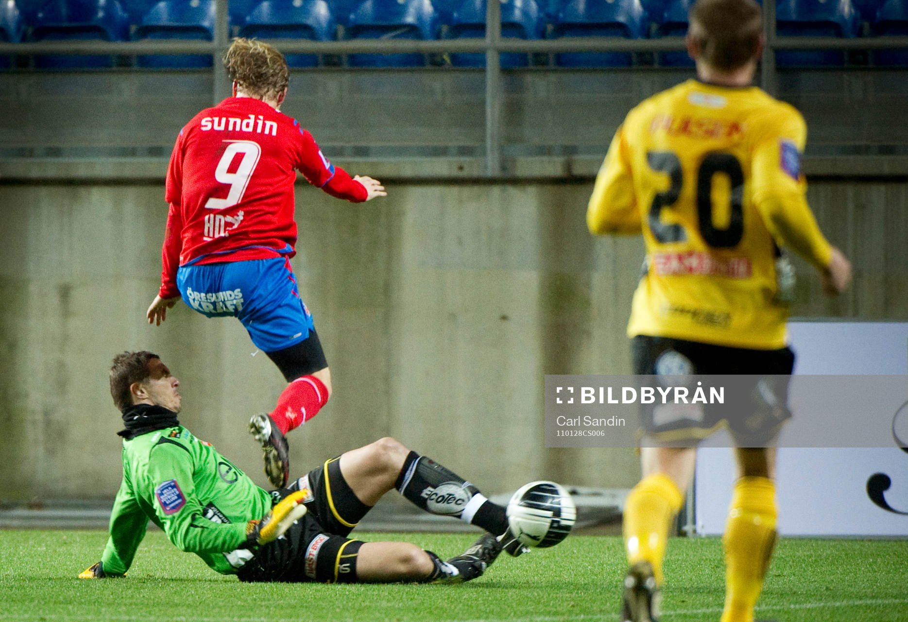 Ante Covic, målvakt, Elfsborg, Erik Sundin, Helsingborg