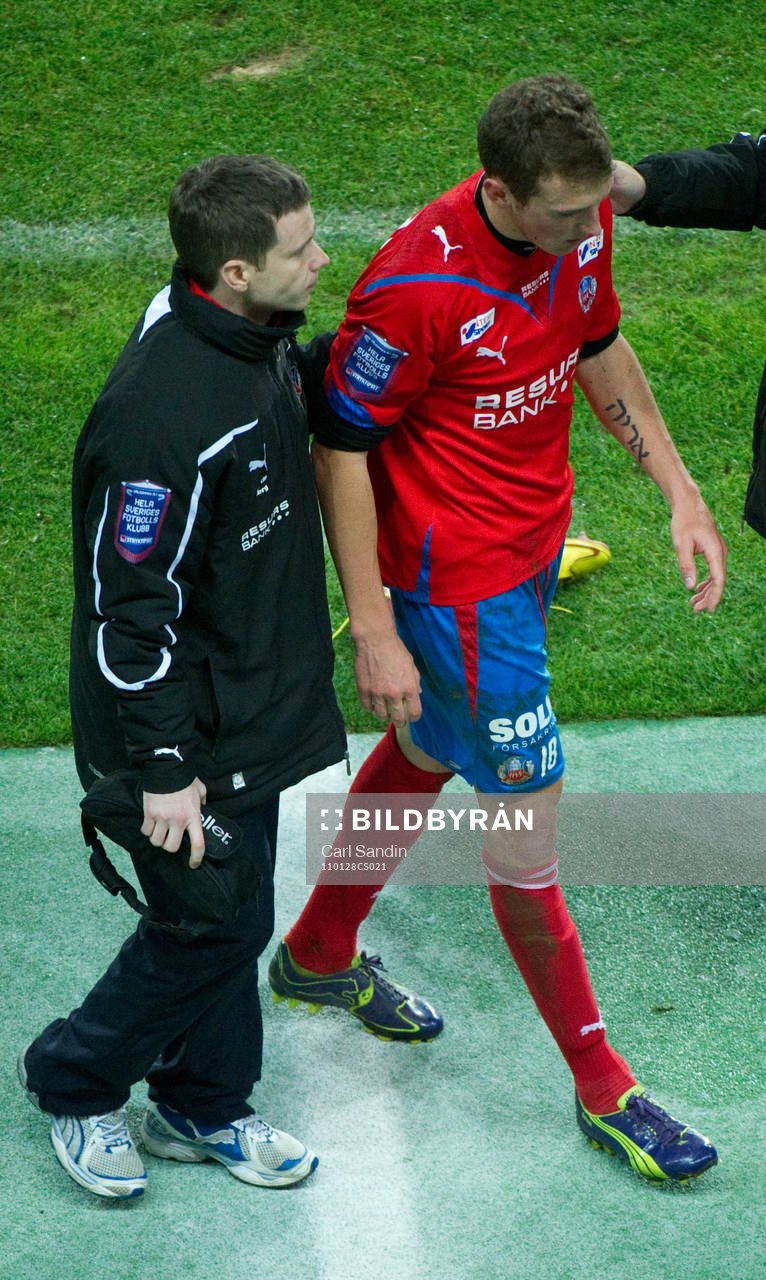Alexander Gerndt, Helsingborg, skada